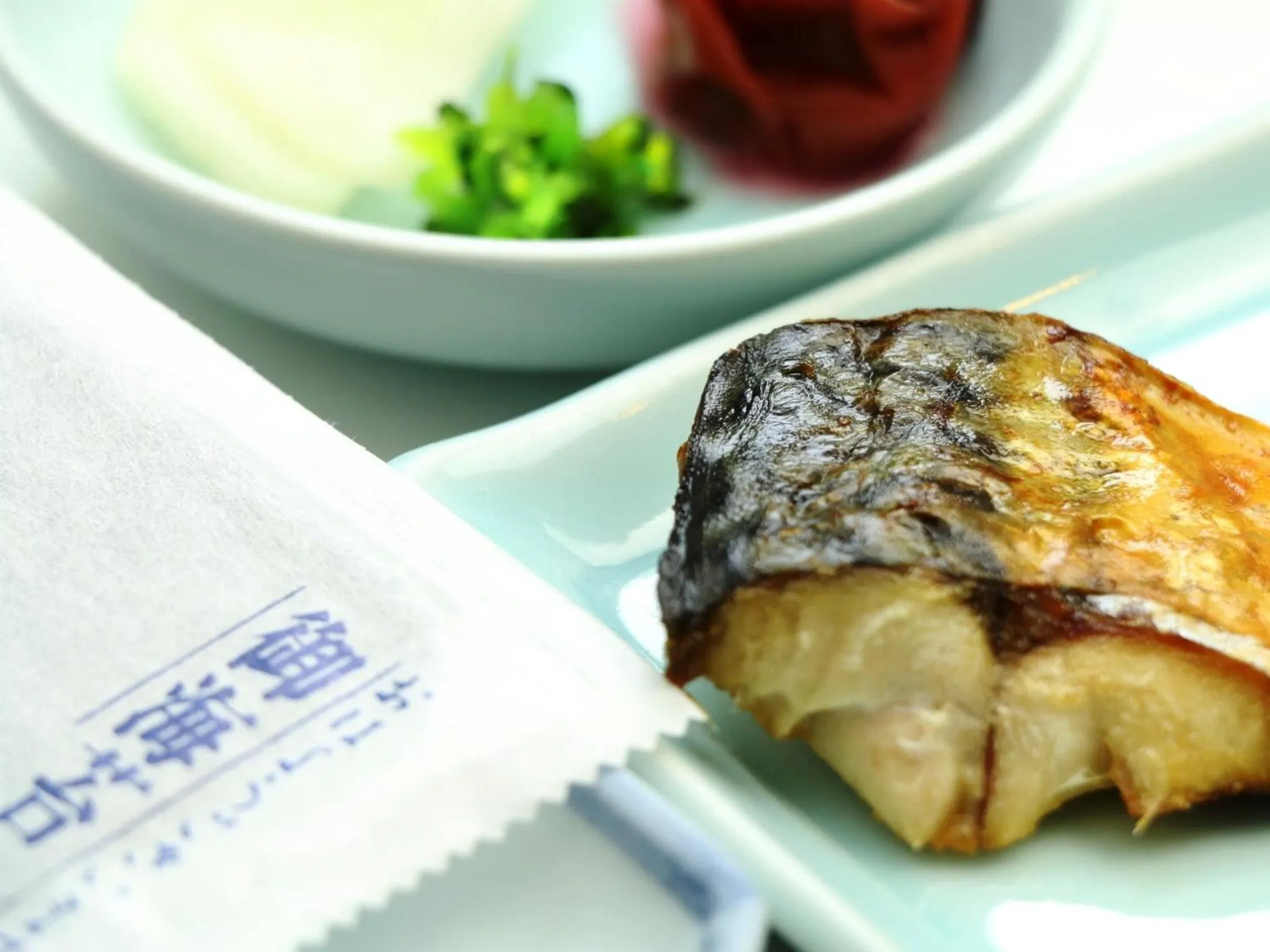 Asian breakfast in Ryokan Kamomeso