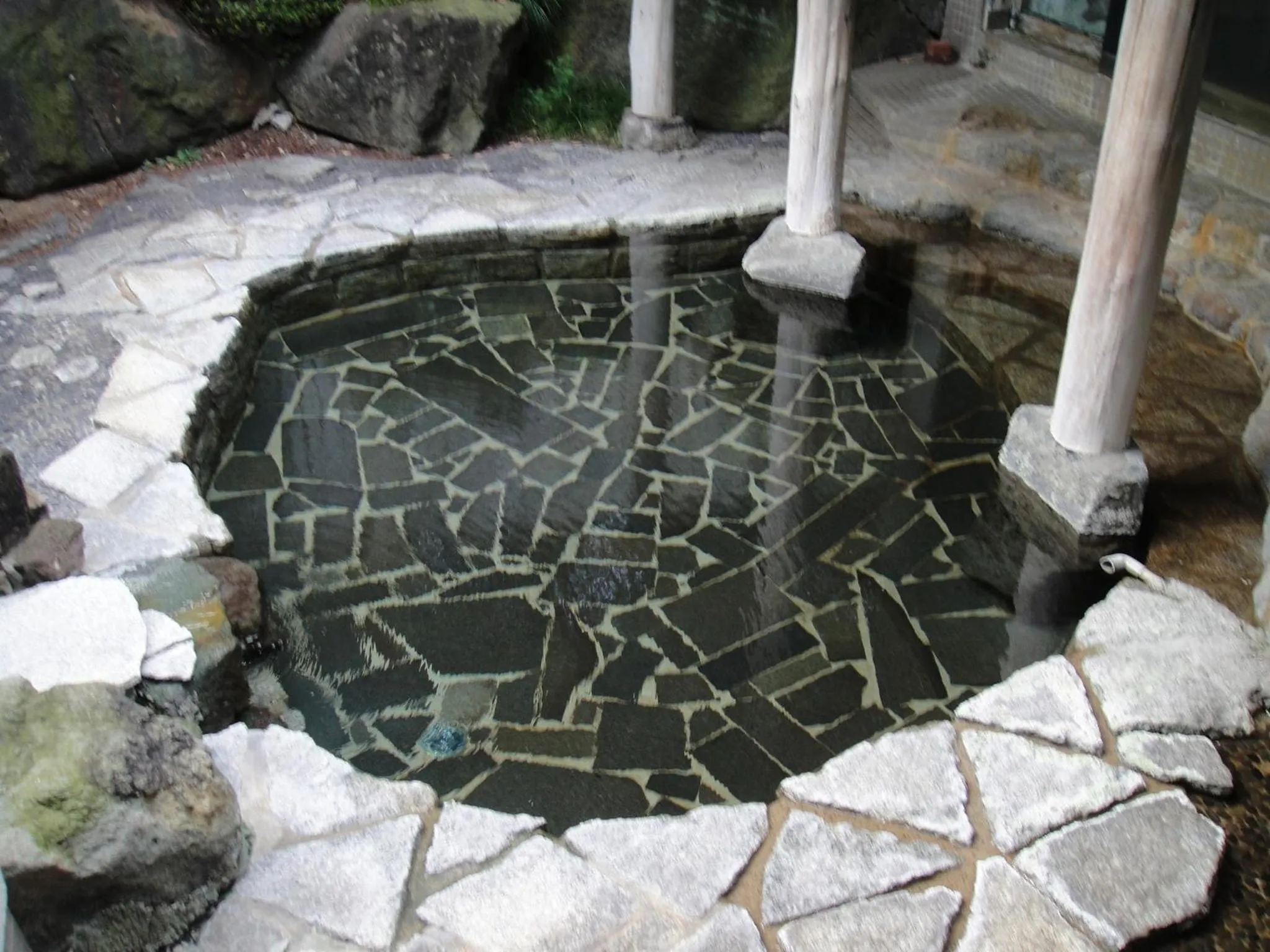Hot Spring Bath in Ryokan Kamomeso