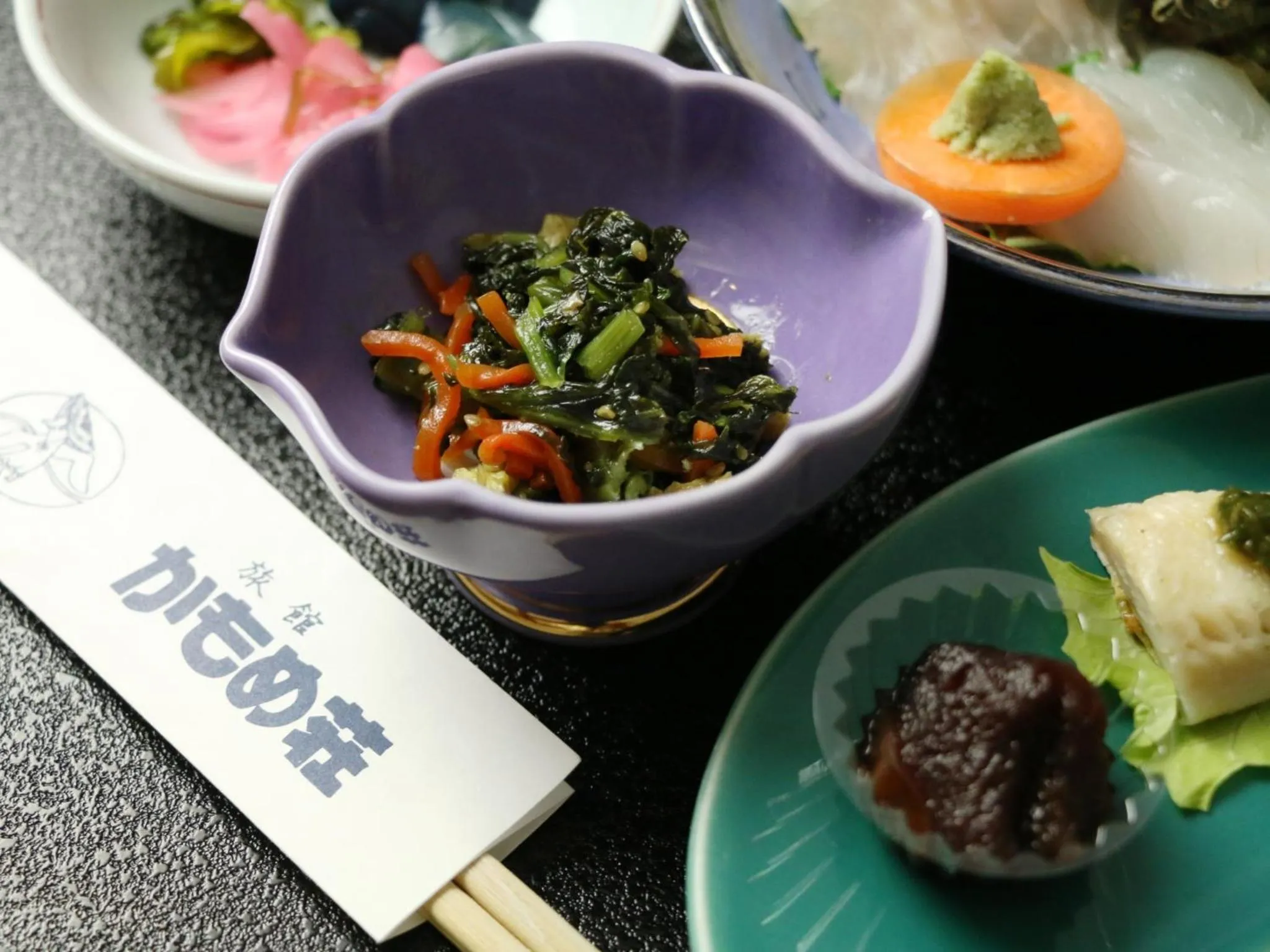 Dinner in Ryokan Kamomeso