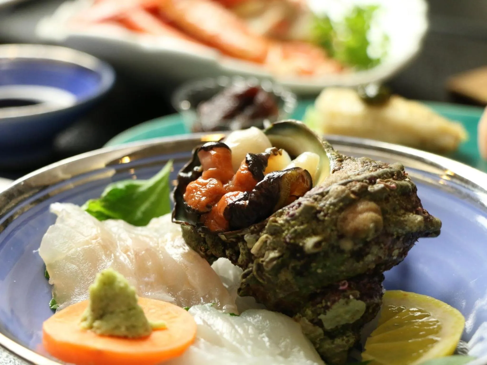 Dinner in Ryokan Kamomeso