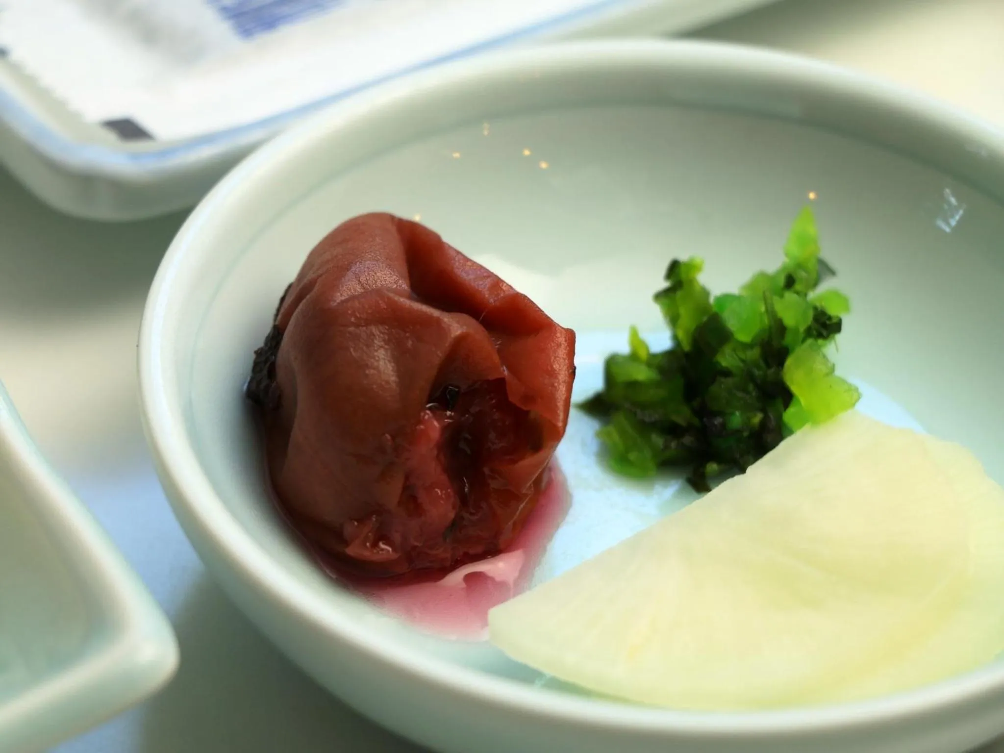 Asian breakfast in Ryokan Kamomeso