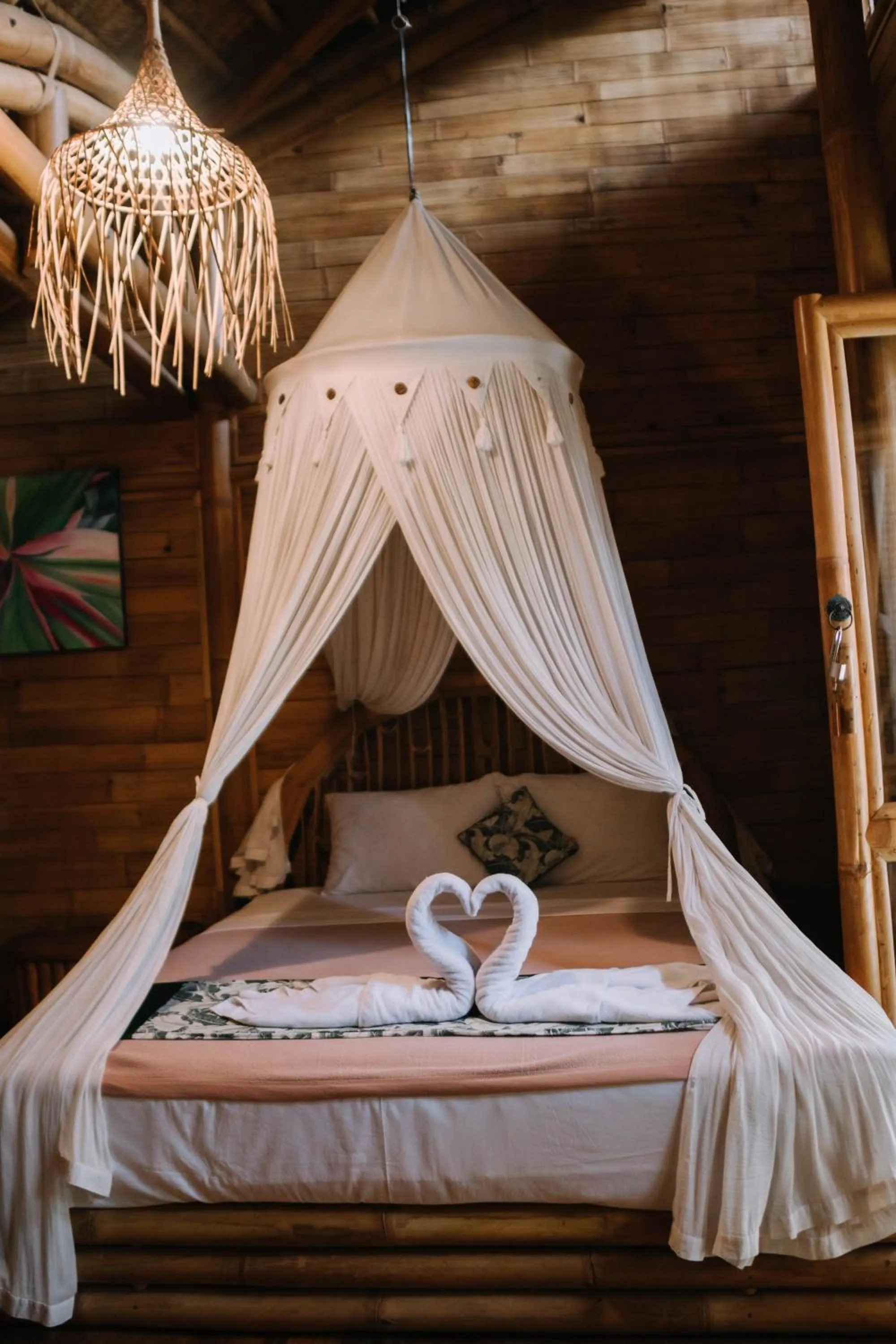 Bed in Sun Sang Eco Retreats