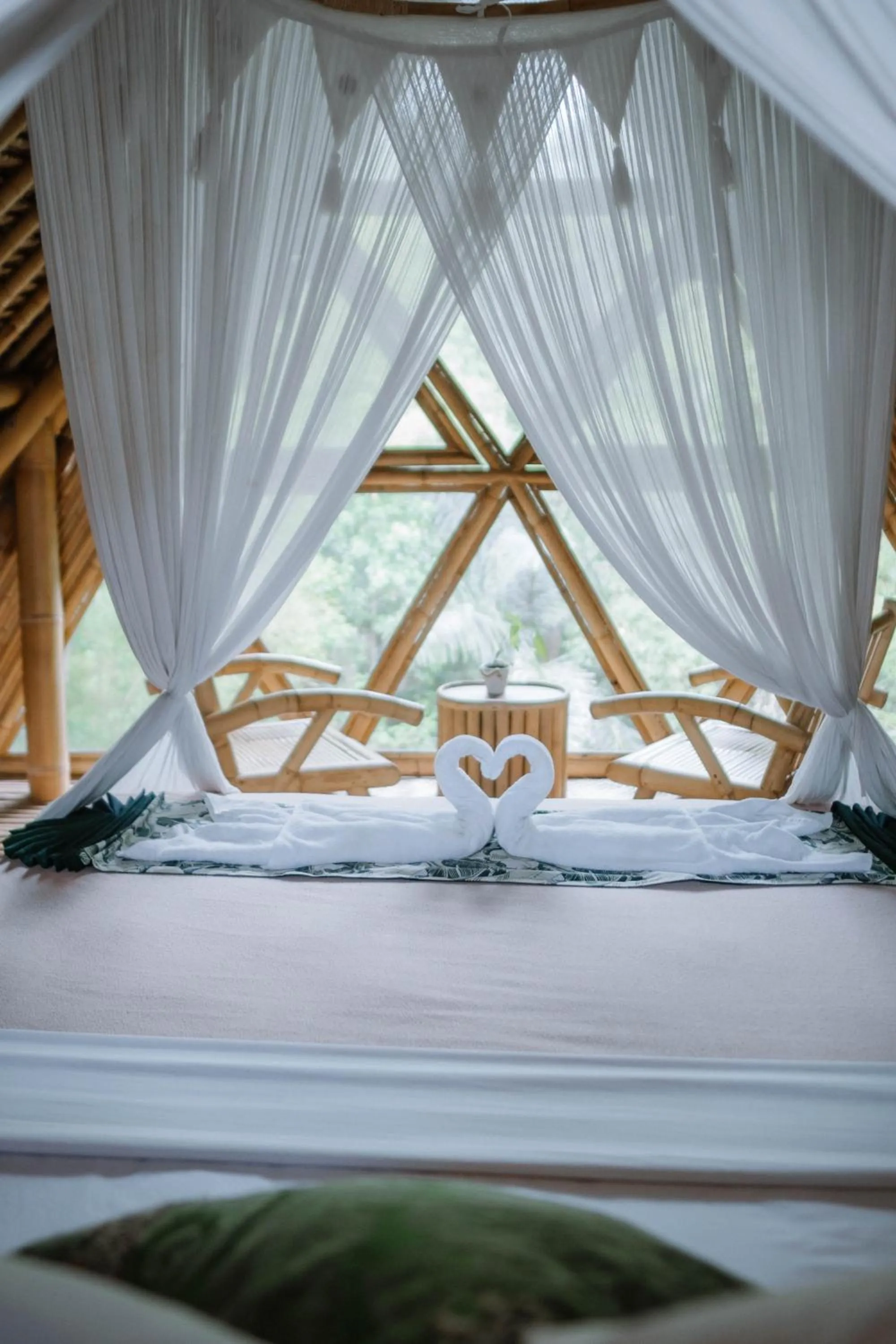 Bed in Sun Sang Eco Retreats