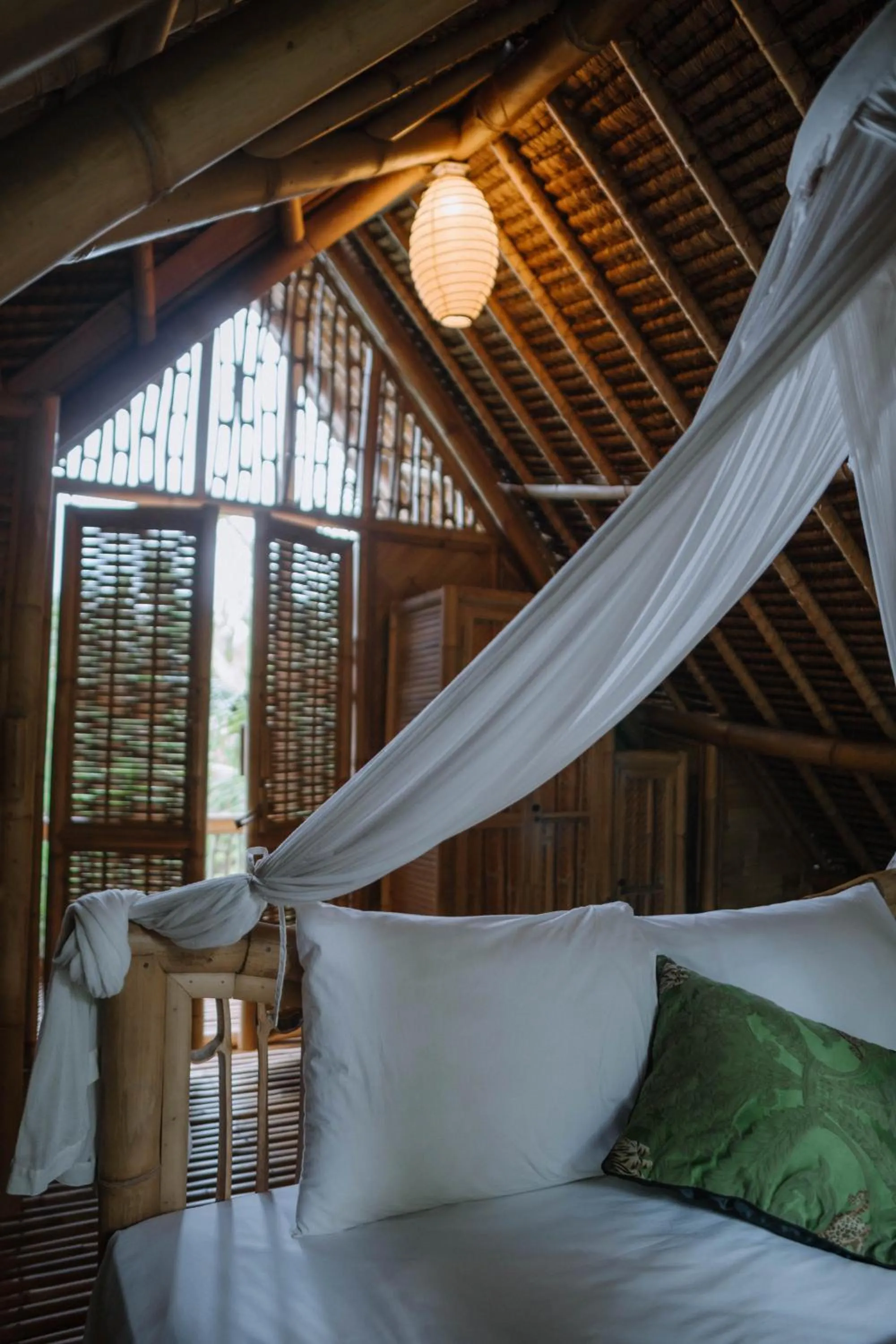 Bed in Sun Sang Eco Retreats