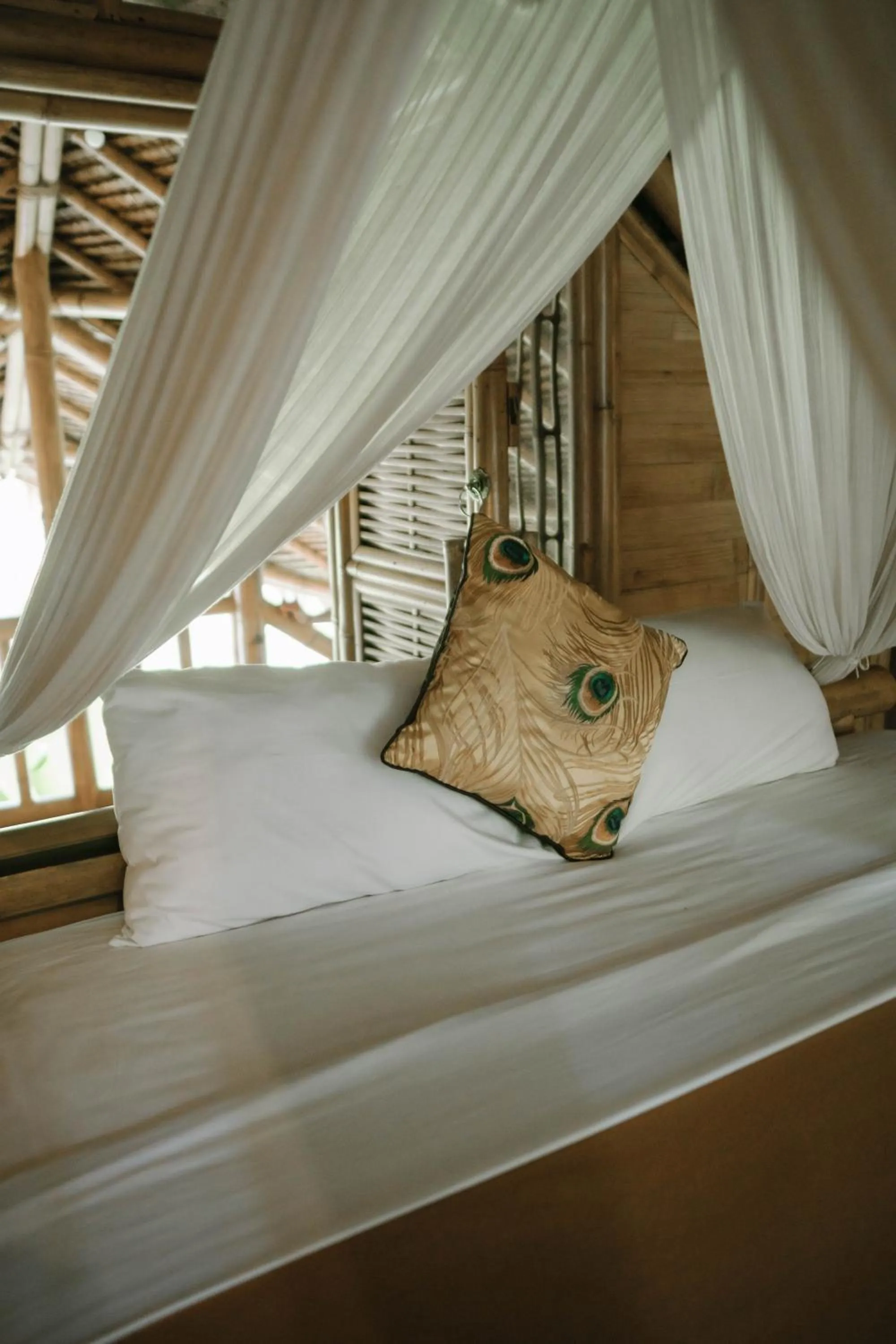 Bed in Sun Sang Eco Retreats