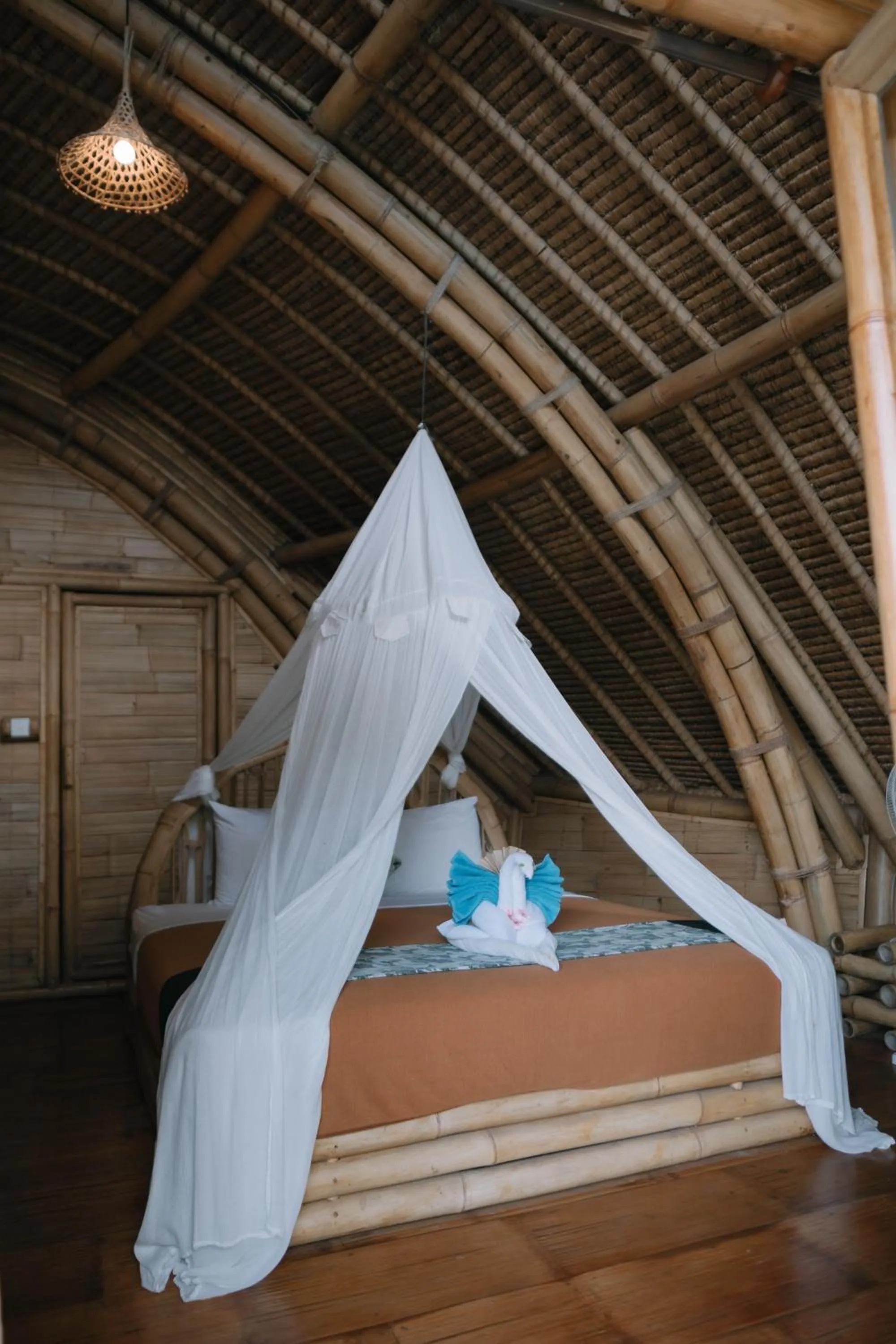 Bed in Sun Sang Eco Retreats