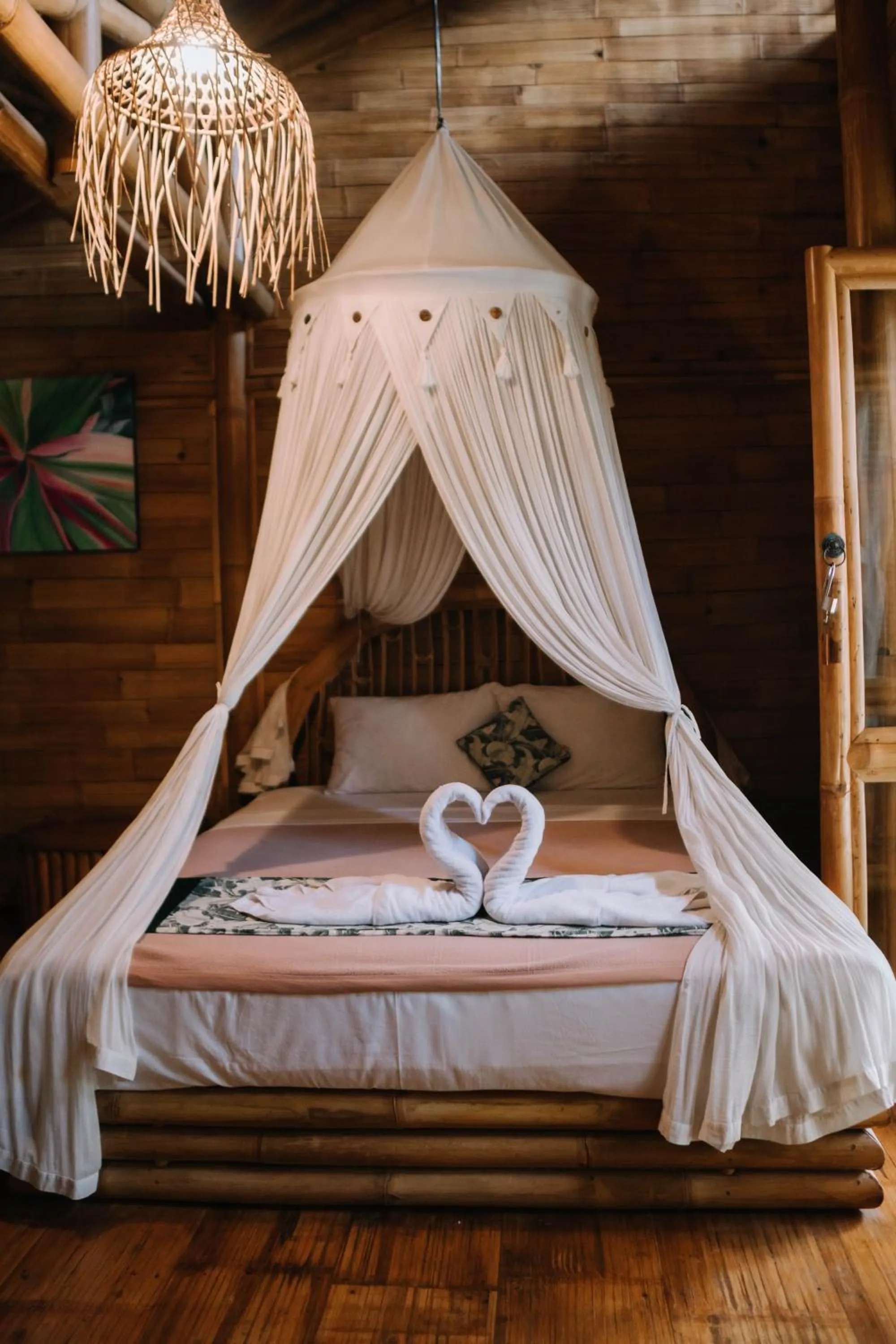 Bed in Sun Sang Eco Retreats