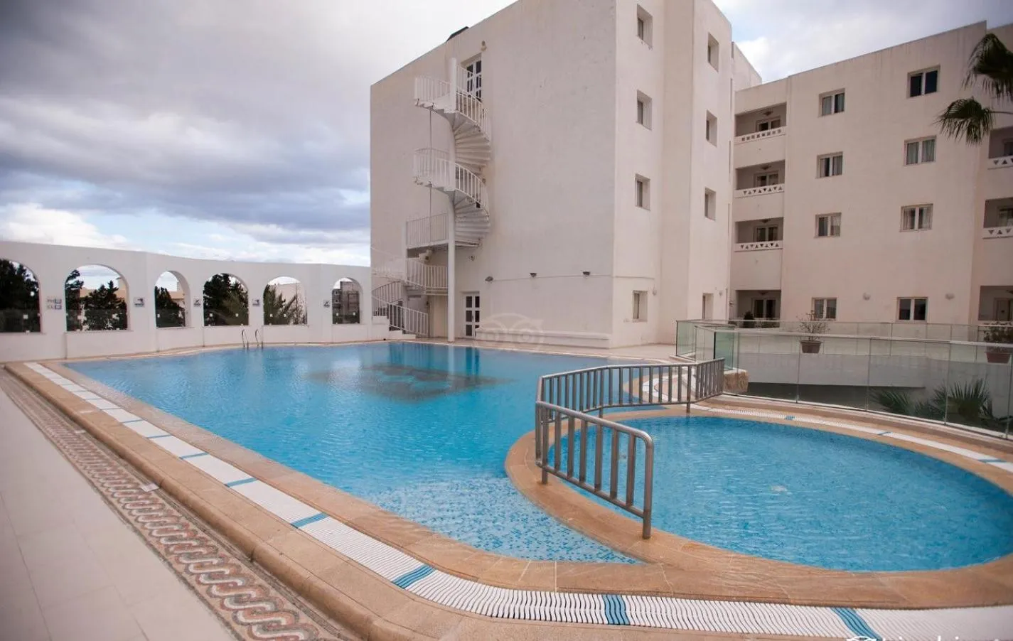 Swimming pool in El Kantaoui Center