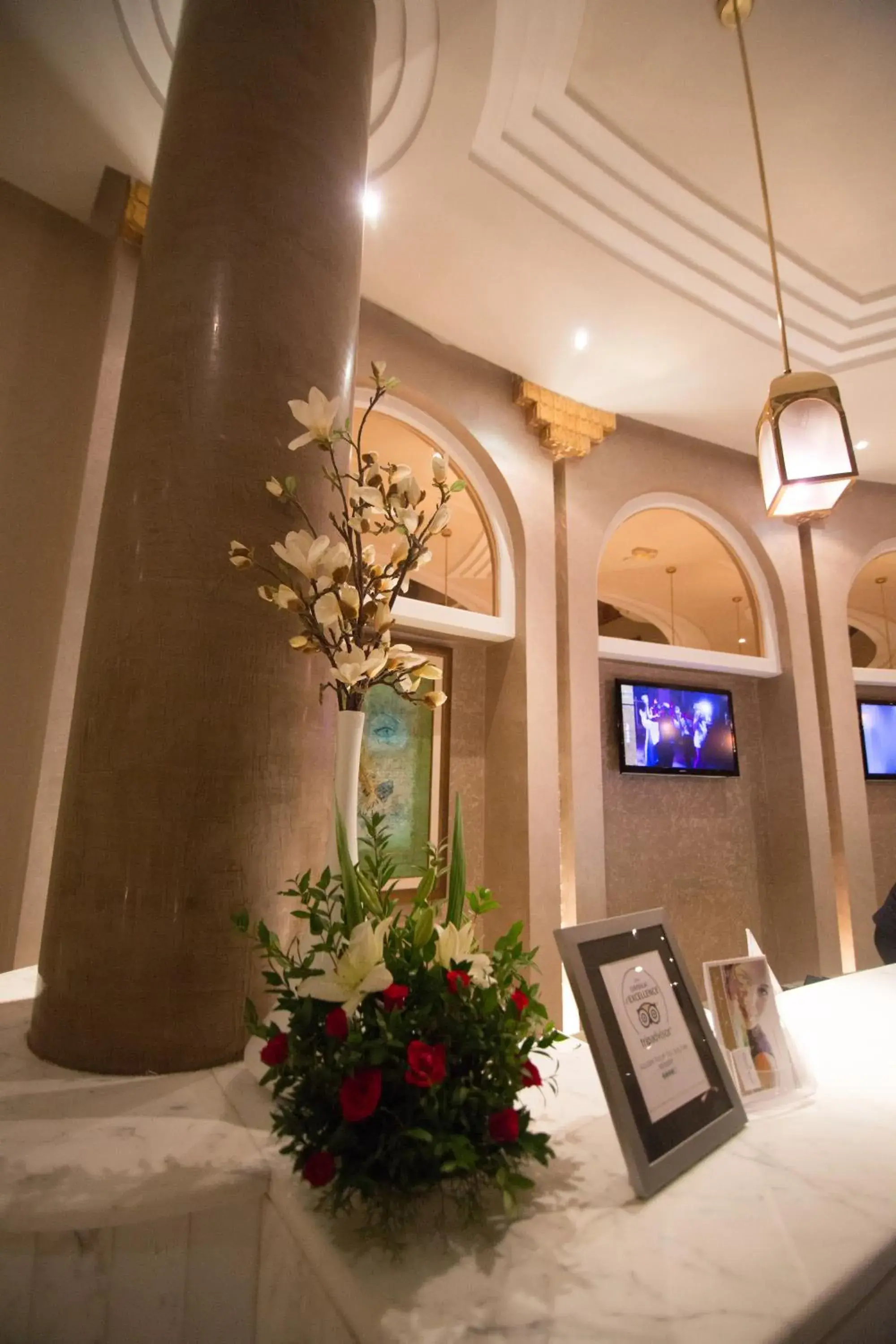 Lobby or reception in Golden Tulip Taj Sultan Resort Lobby or reception in Golden Tulip Taj Sultan Resort