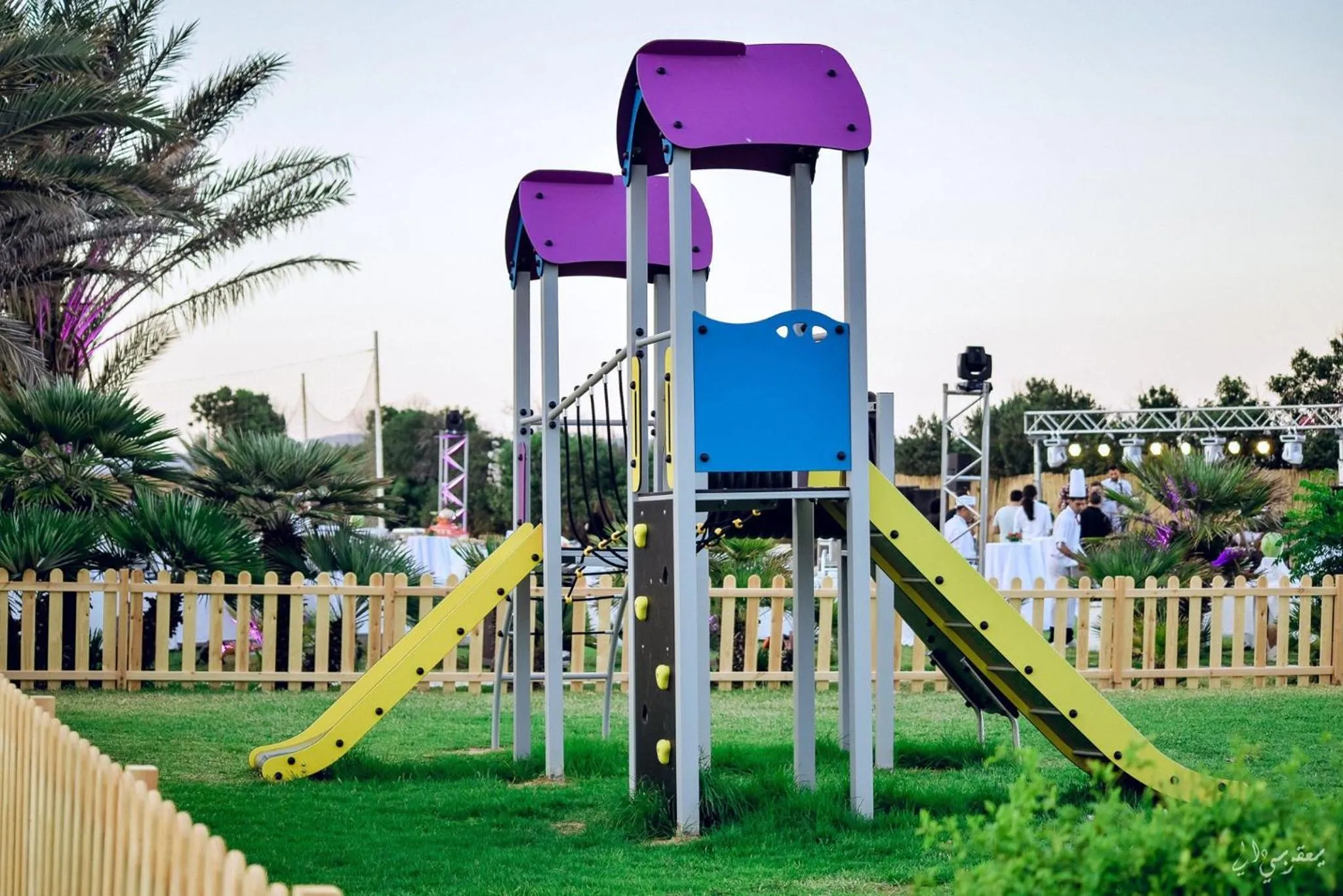 Children play ground in Royal Tulip Taj Sultan