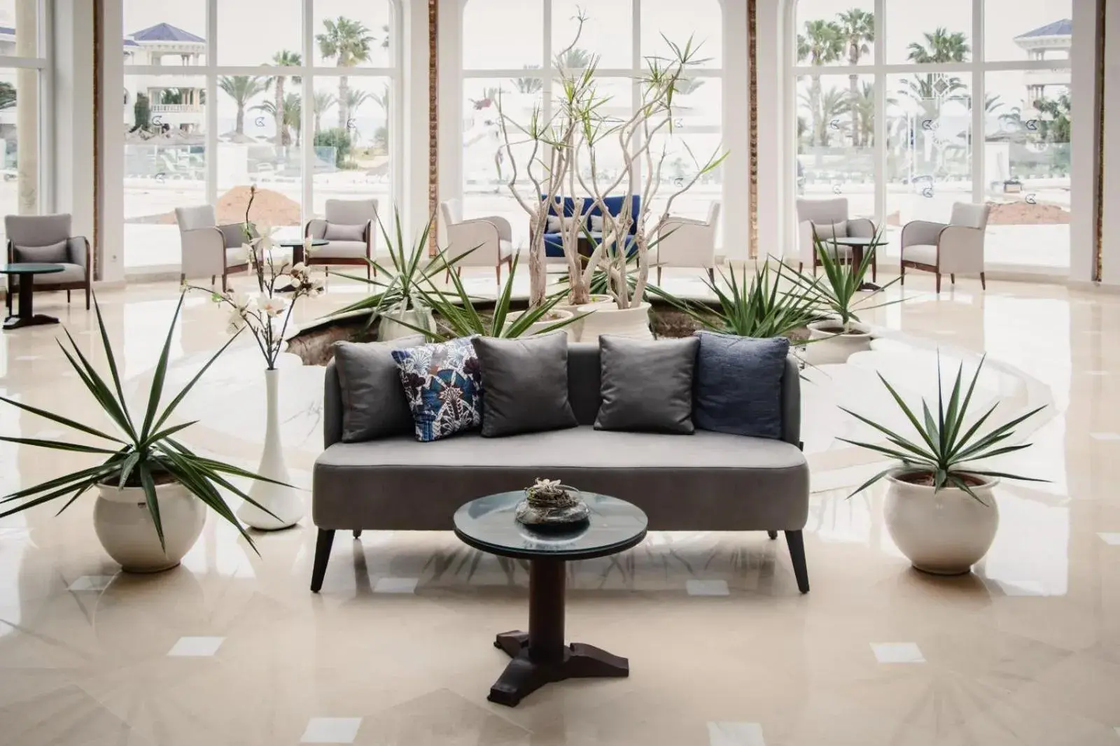 Lobby or reception in Golden Tulip Taj Sultan Resort Lobby or reception in Golden Tulip Taj Sultan Resort