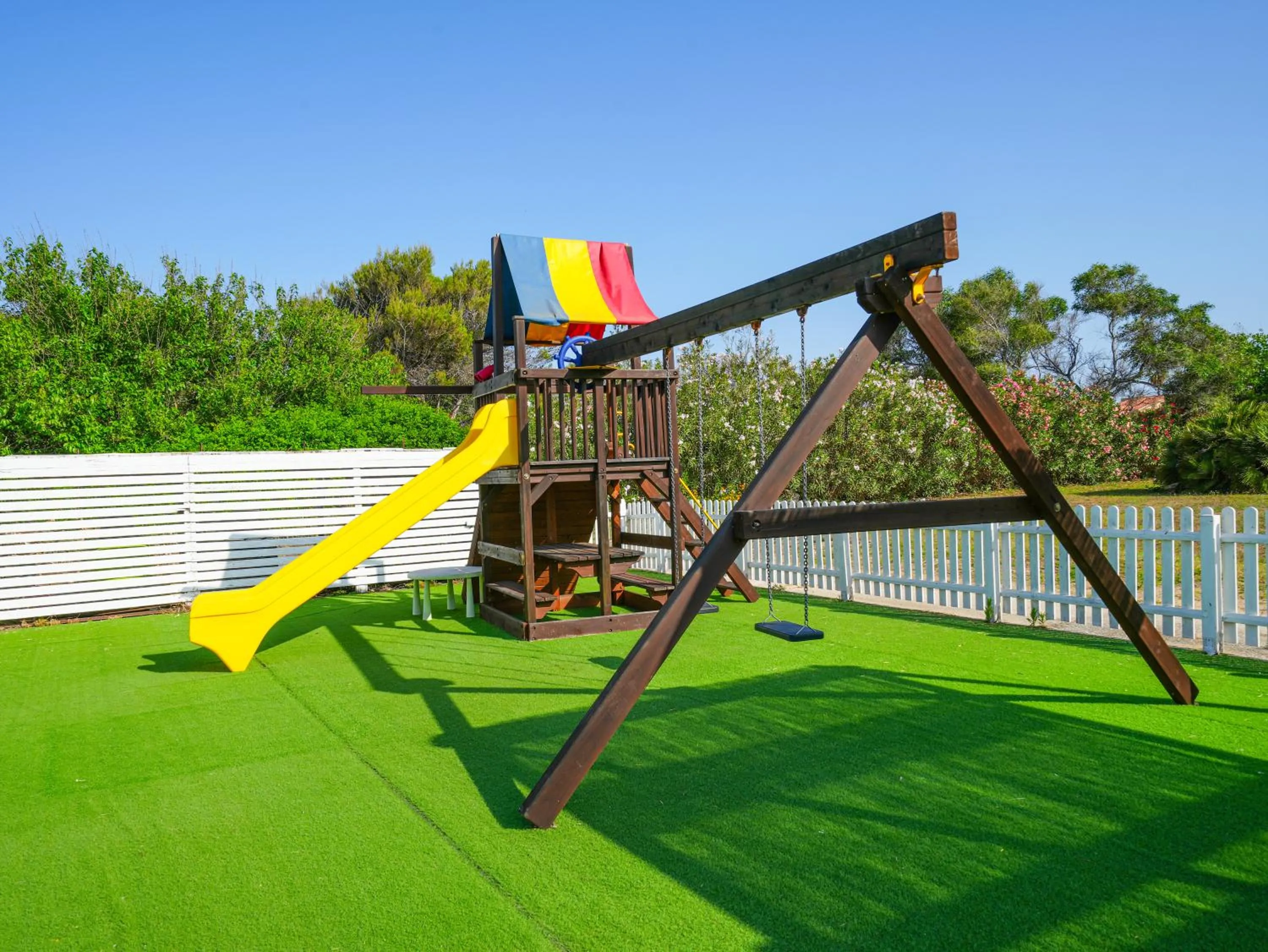 Children play ground in Le Dune Resort