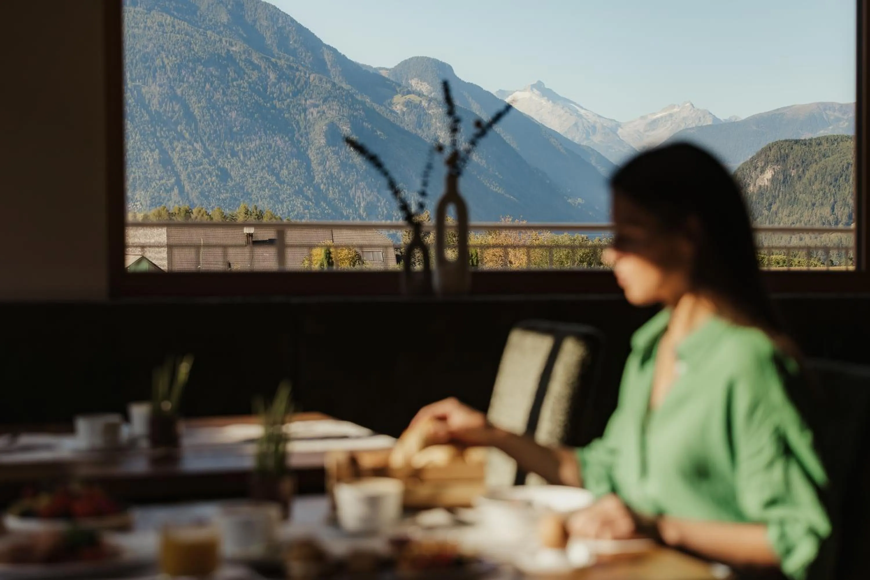 Breakfast in Hotel B&B Feldmessner