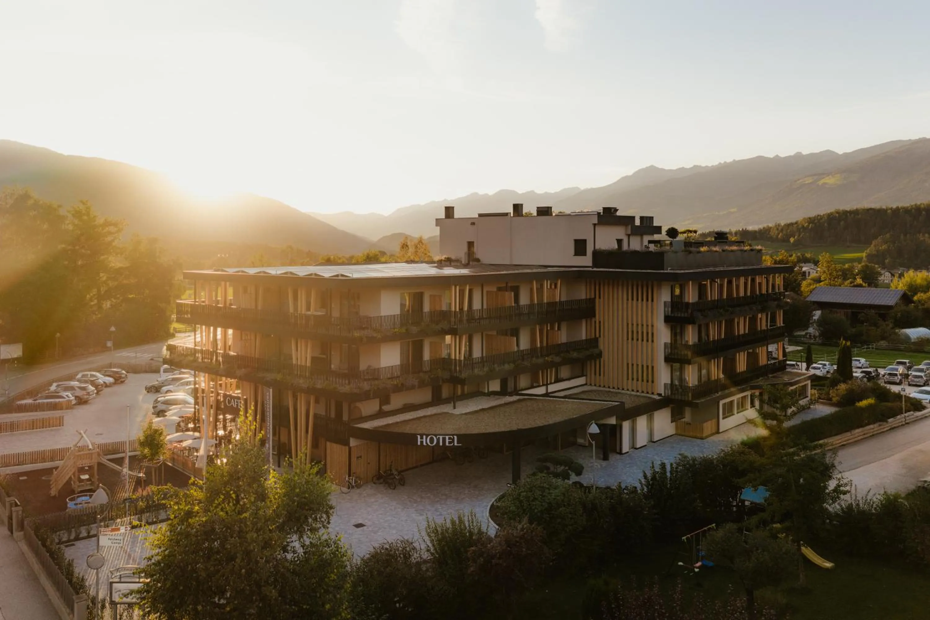 Property building in Hotel B&B Feldmessner