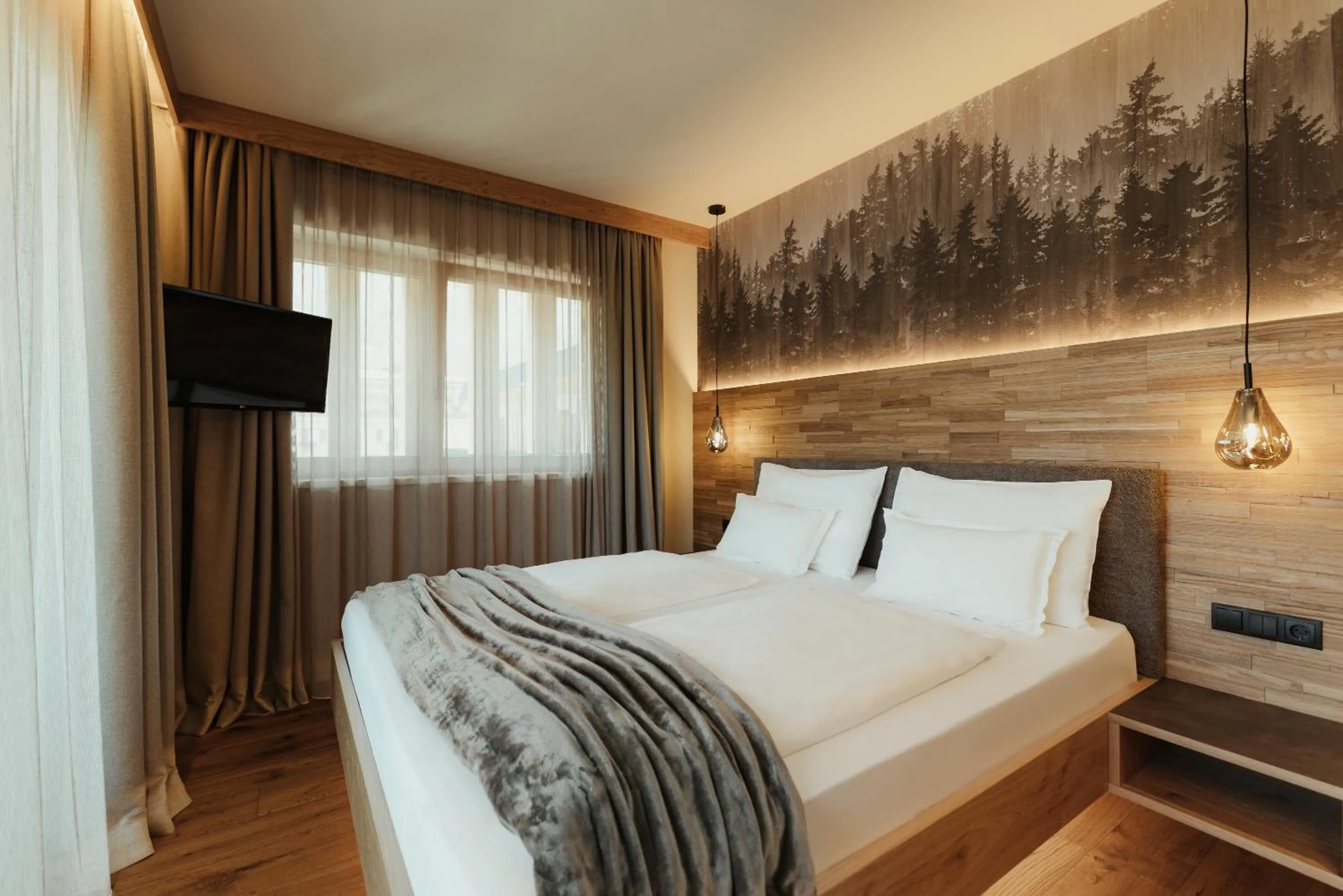 Photo of the whole room, Bed in Hotel B&B Feldmessner