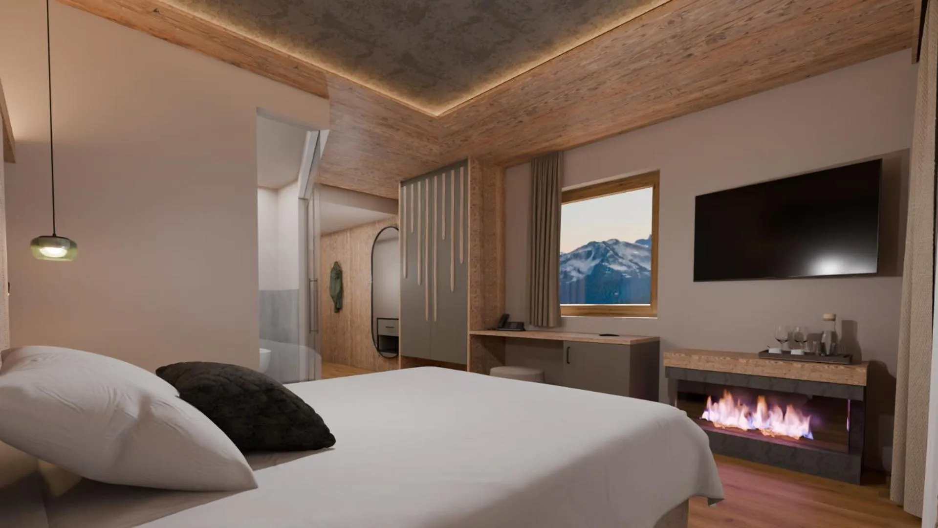 Photo of the whole room, Bed in Hotel B&B Feldmessner