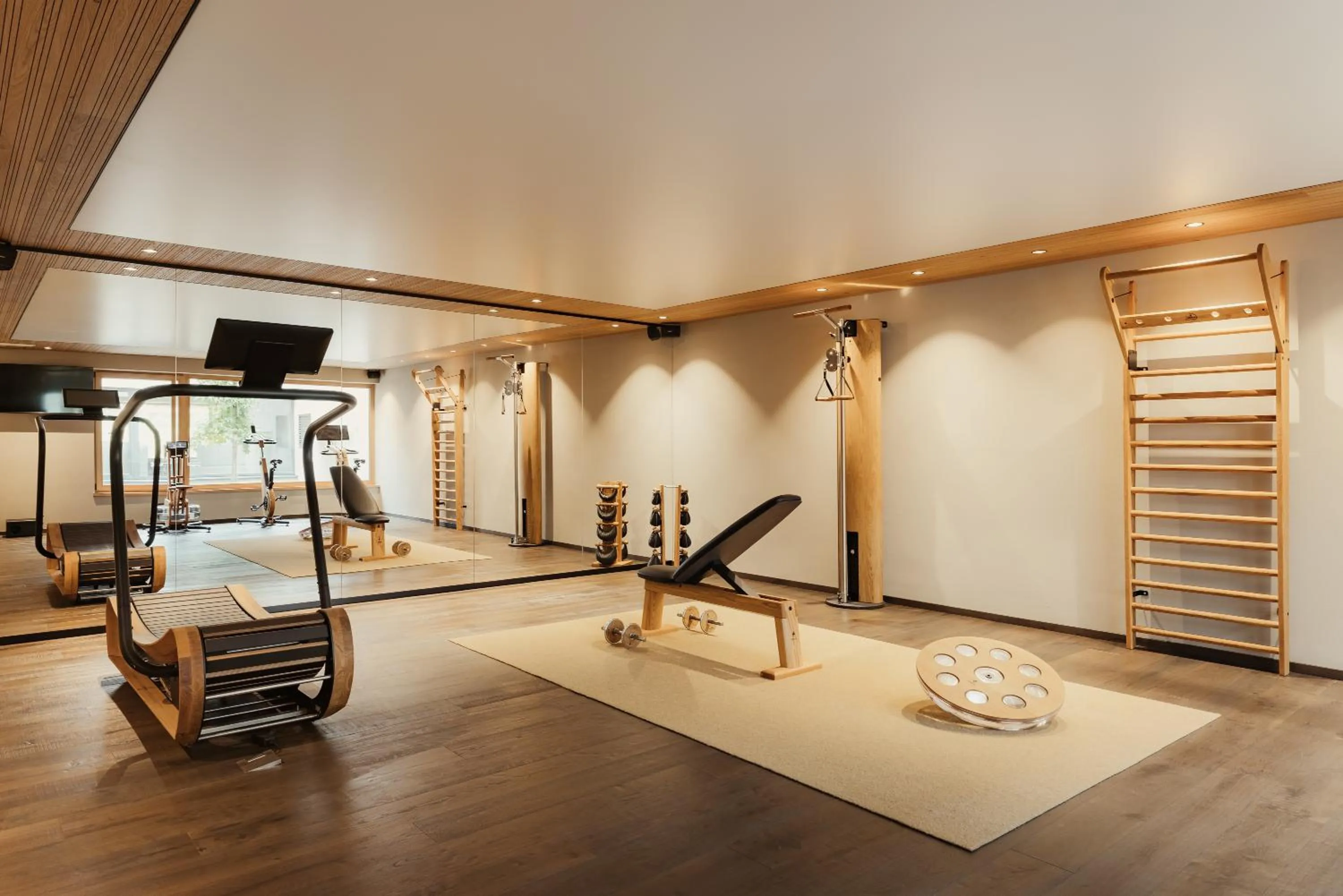 Fitness centre/facilities in Hotel B&B Feldmessner