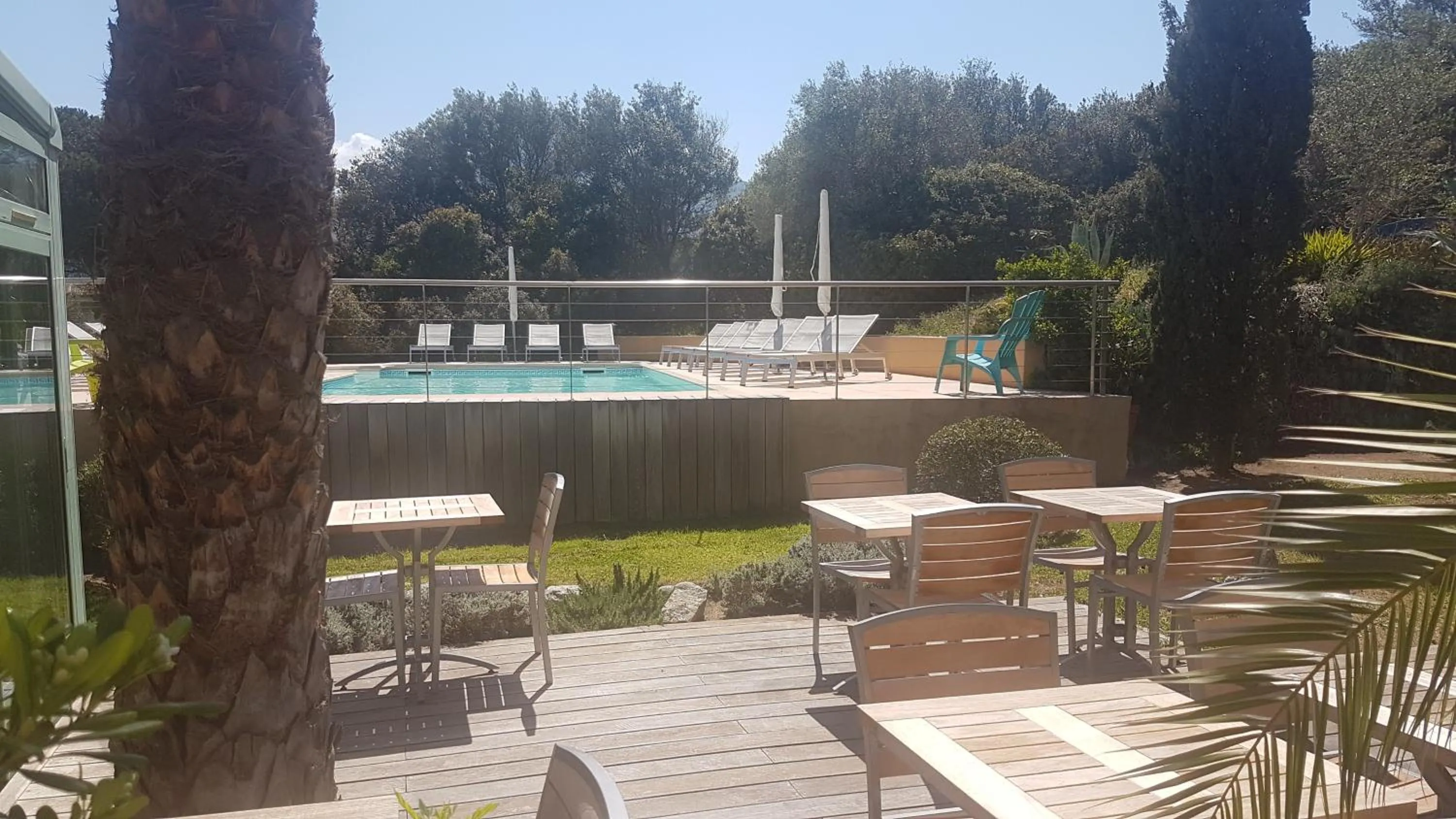 Patio in Hotel Cala di l'Oru