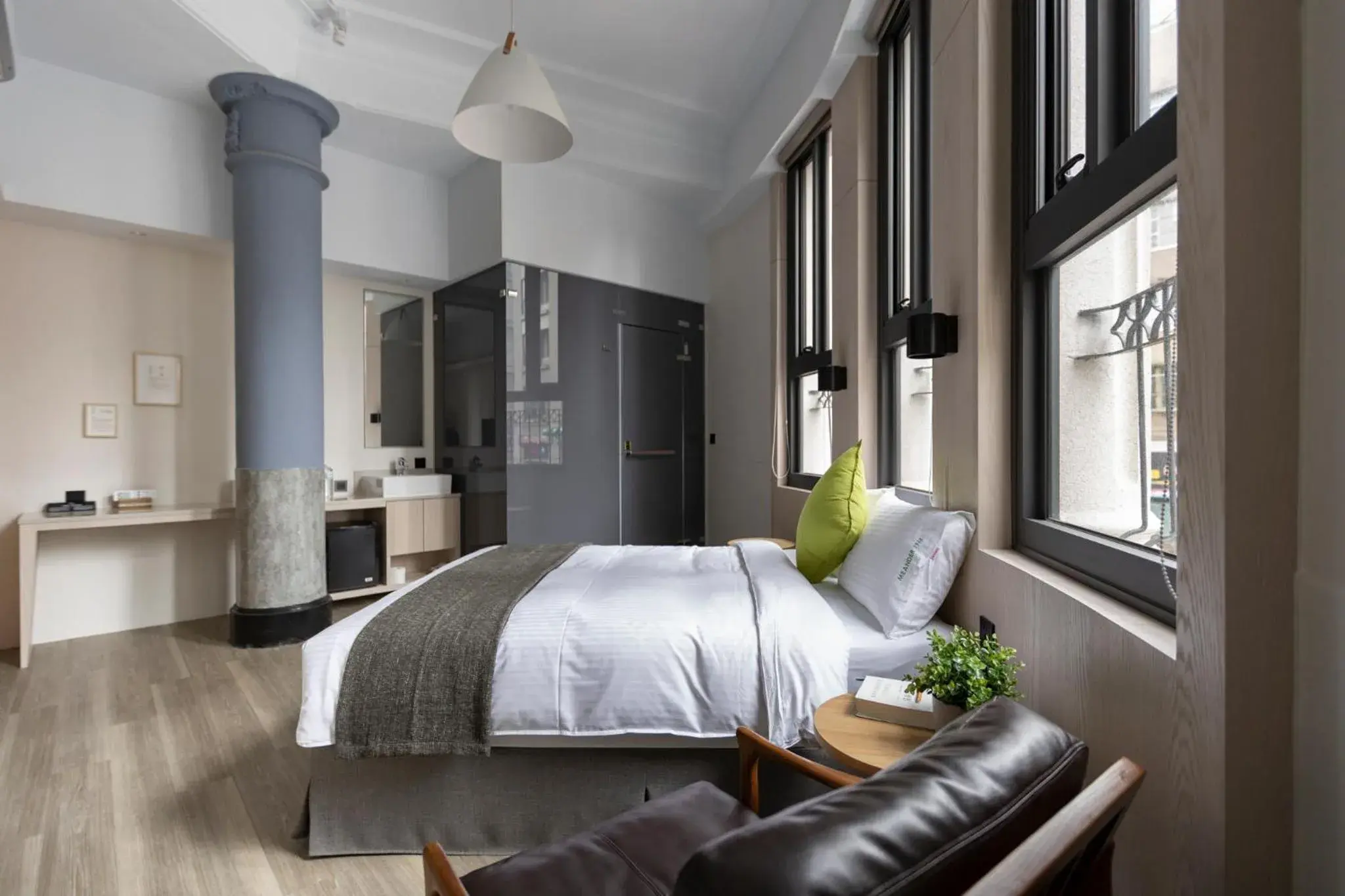 Photo of the whole room, Bed in Meander 1948 Photo of the whole room, Bed in Meander 1948