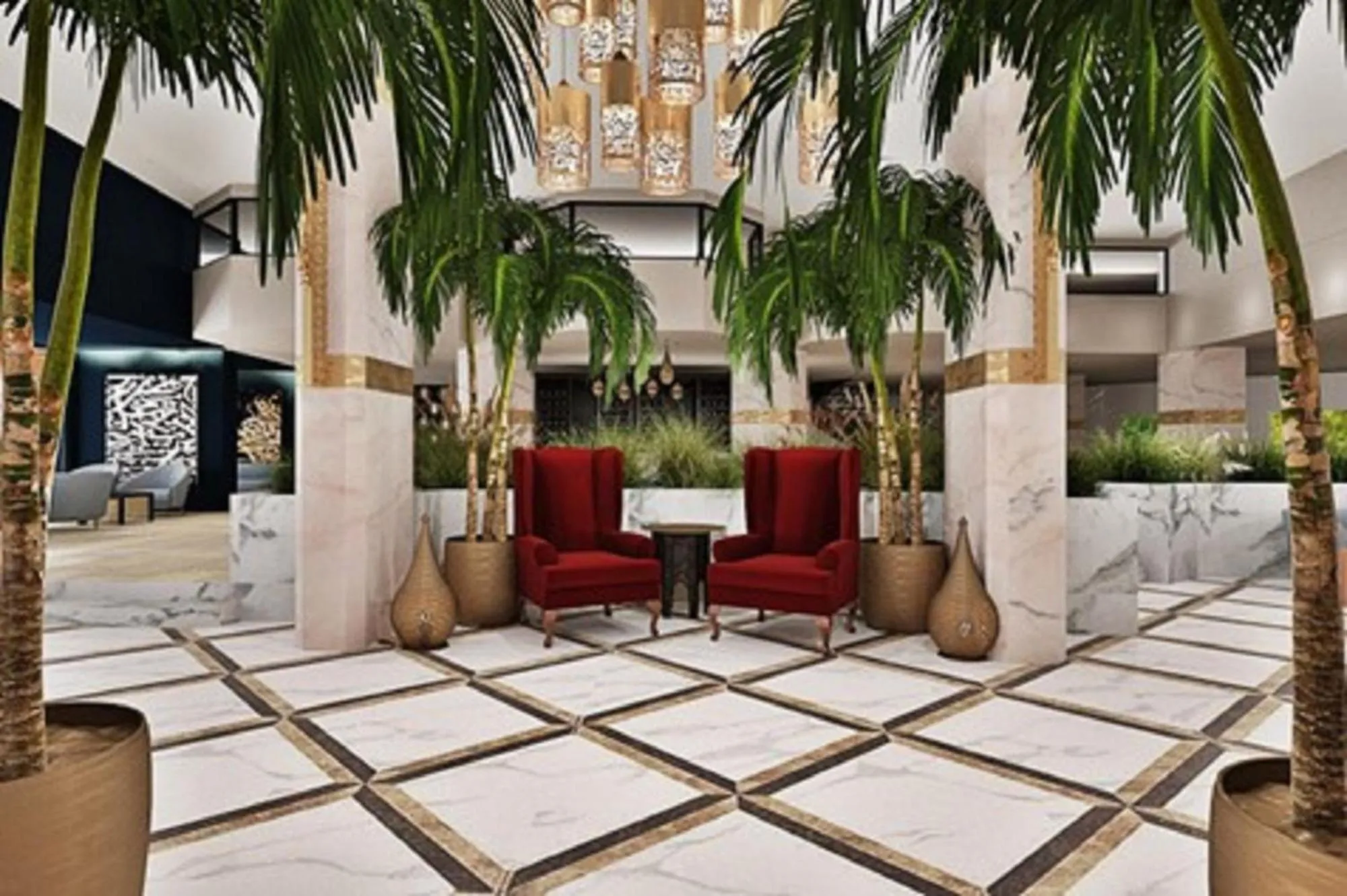 Lobby or reception in Helya Beach Resort