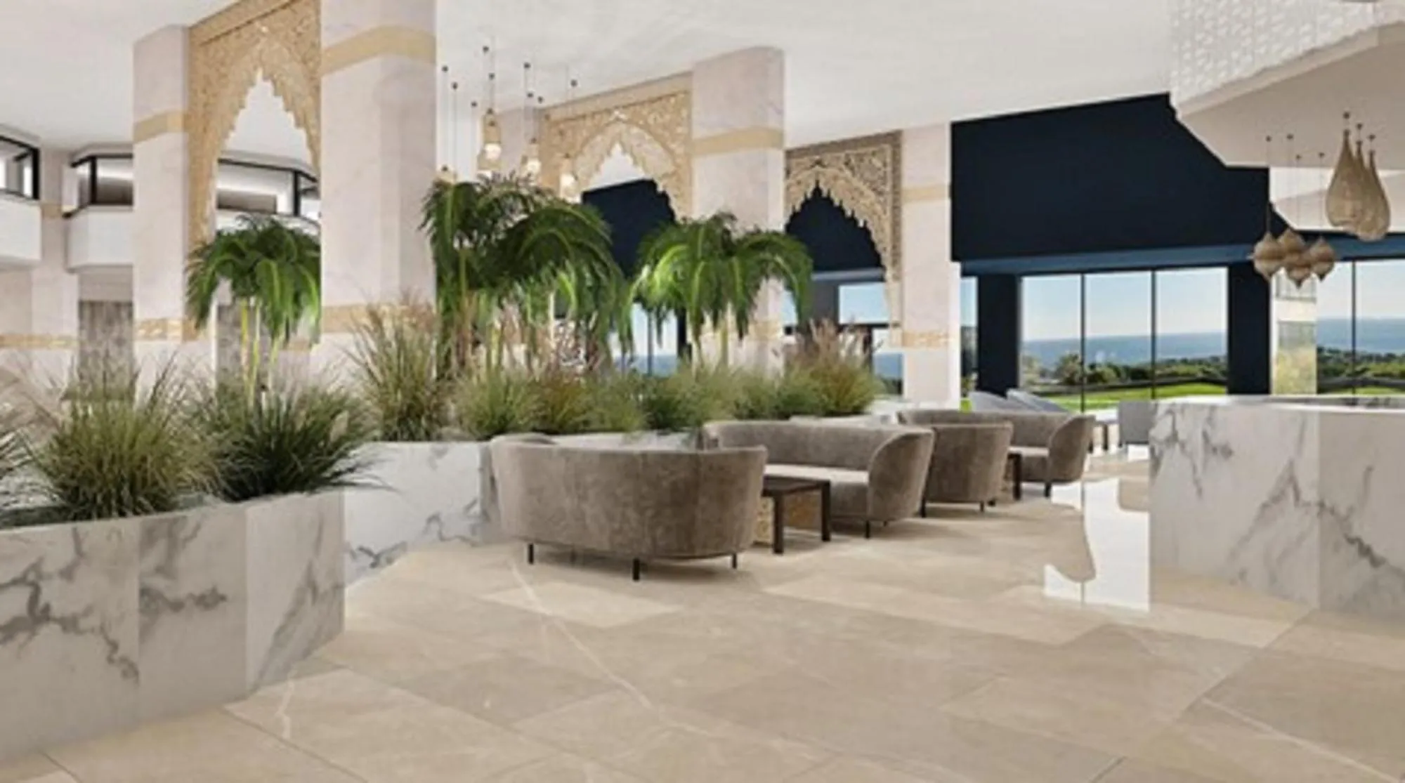 Lobby or reception in Helya Beach Resort