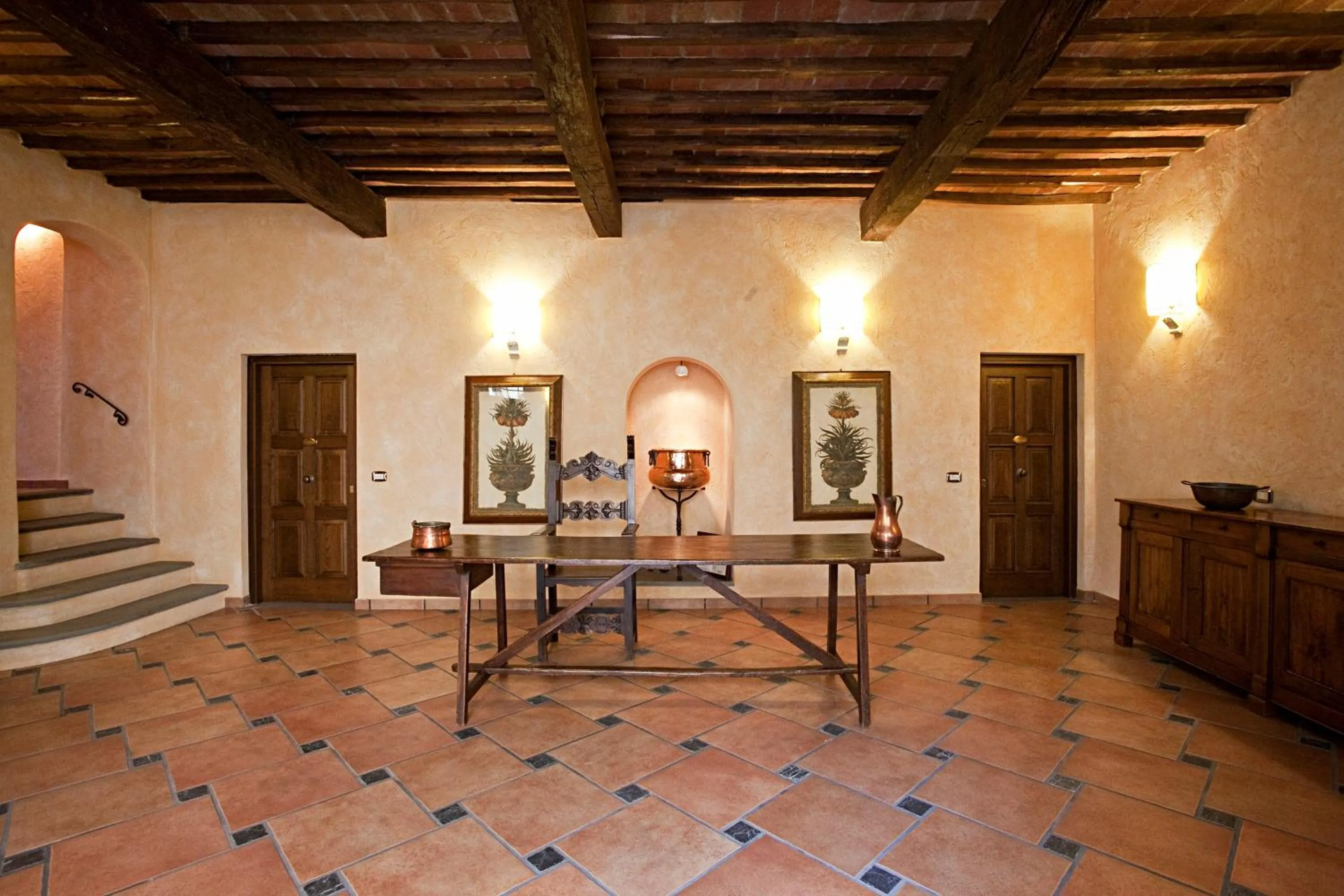 Decorative detail, Seating Area in Residenza Palazzo Saloni