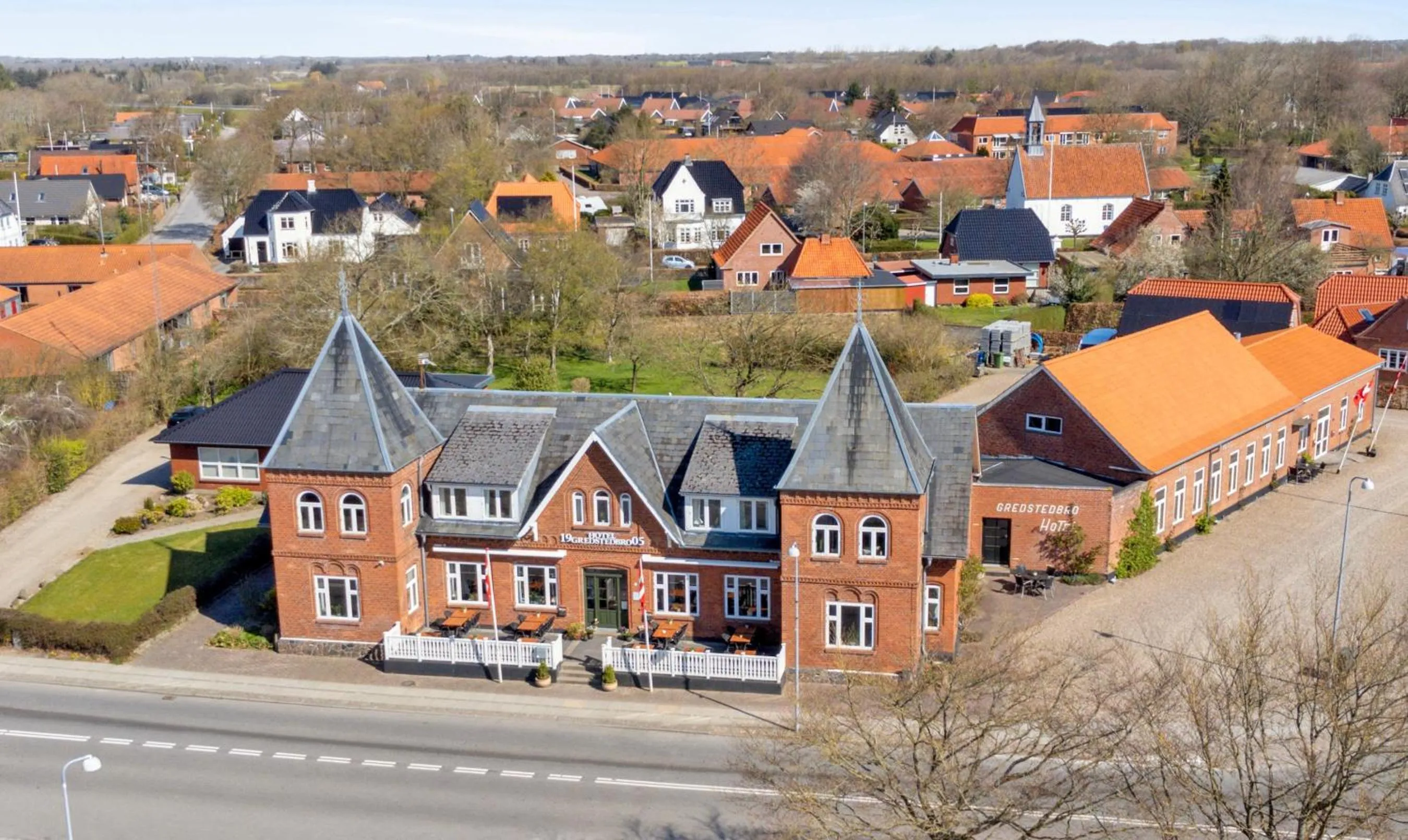 City view in Gredstedbro Hotel
