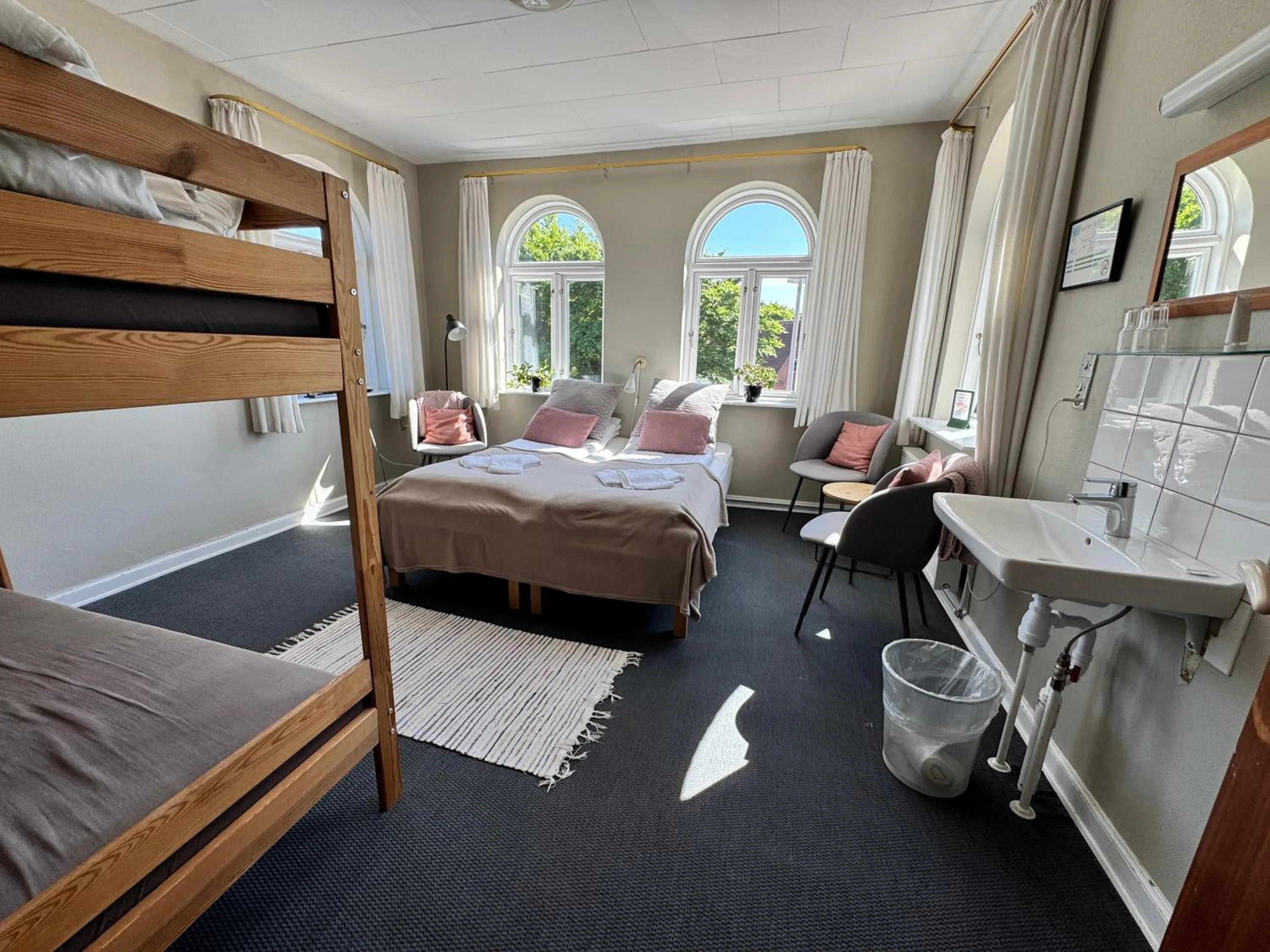 Bed in Gredstedbro Hotel