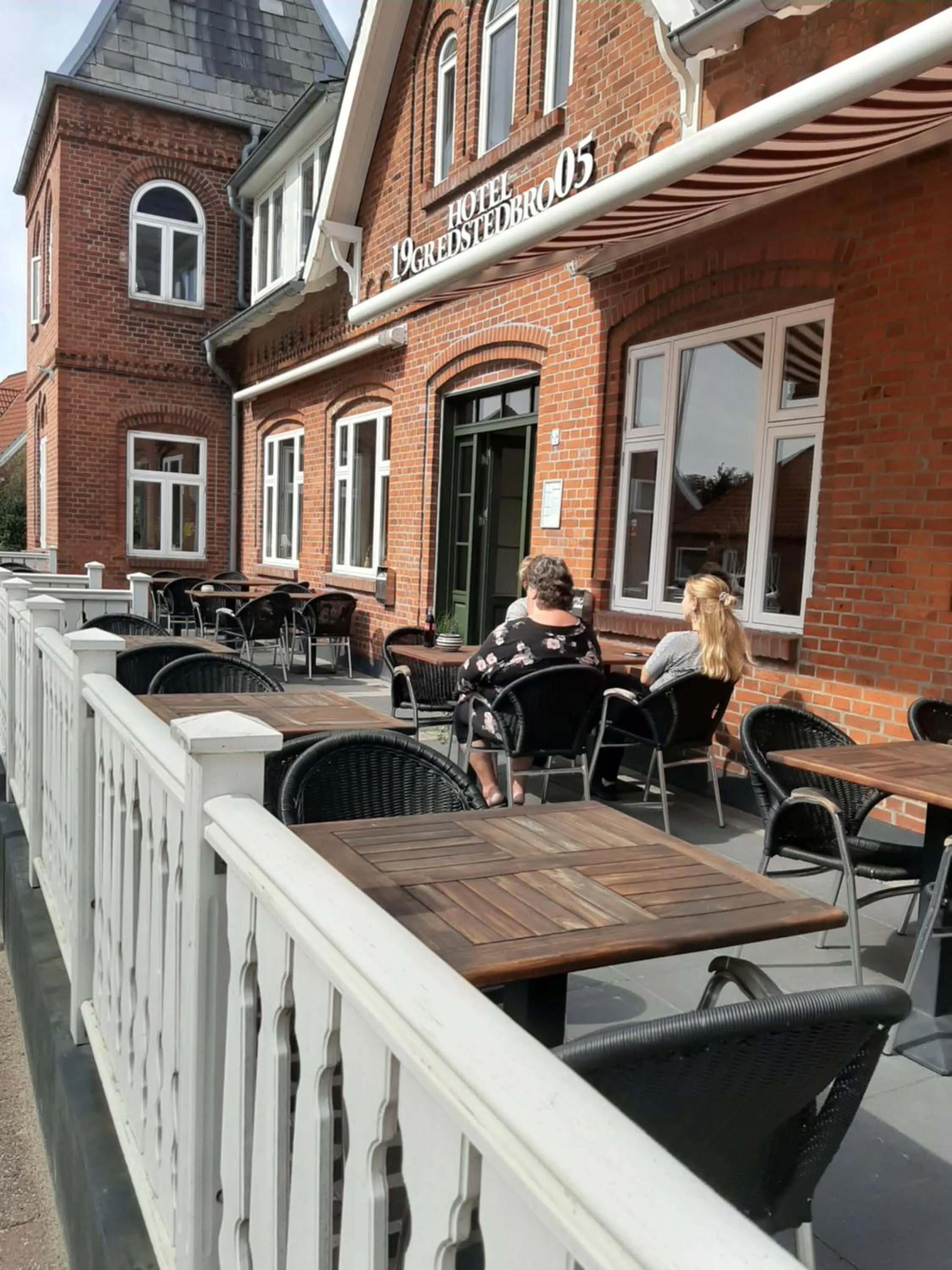 Balcony/Terrace in Gredstedbro Hotel
