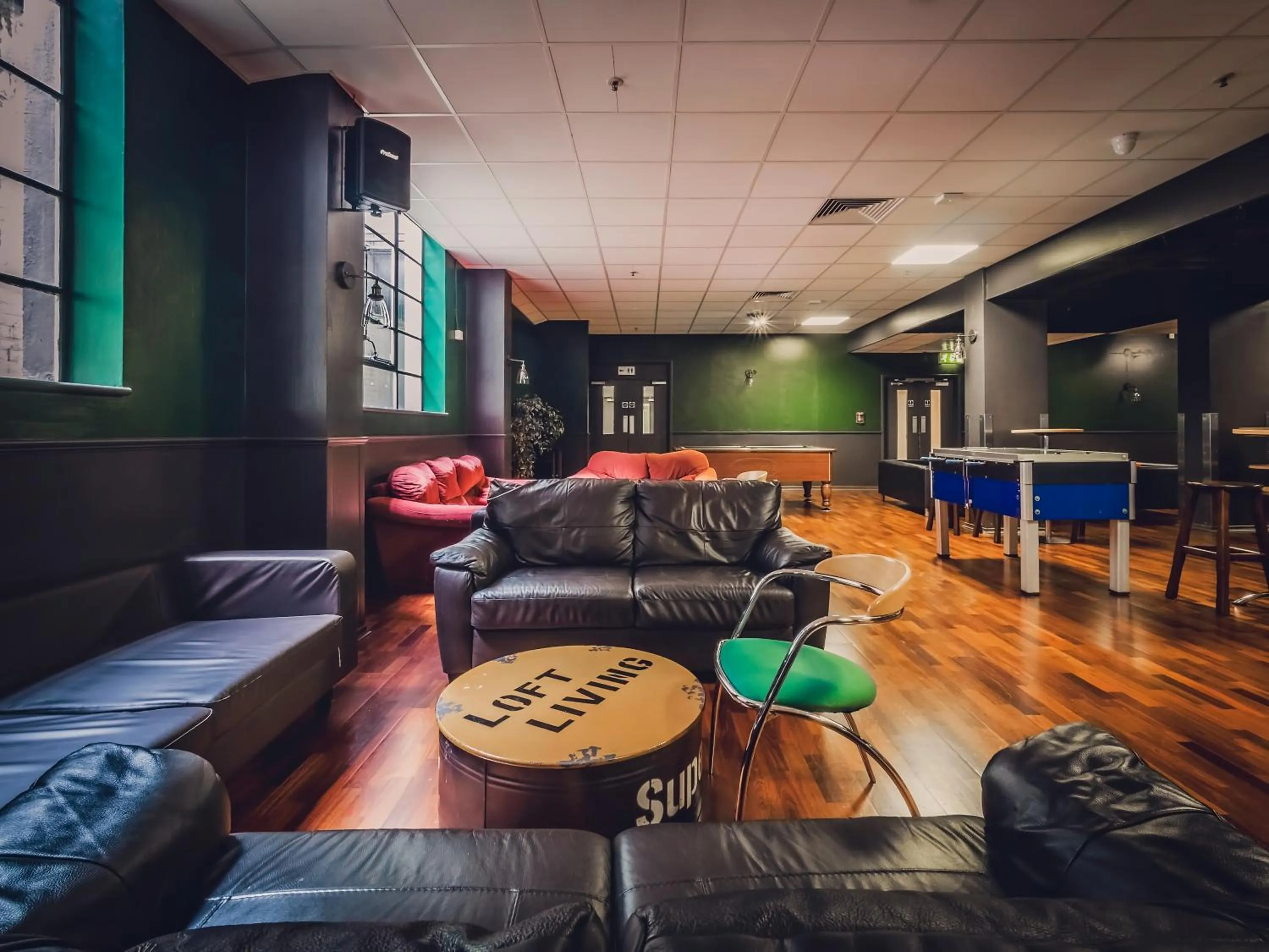 Living room in LSE Bankside House