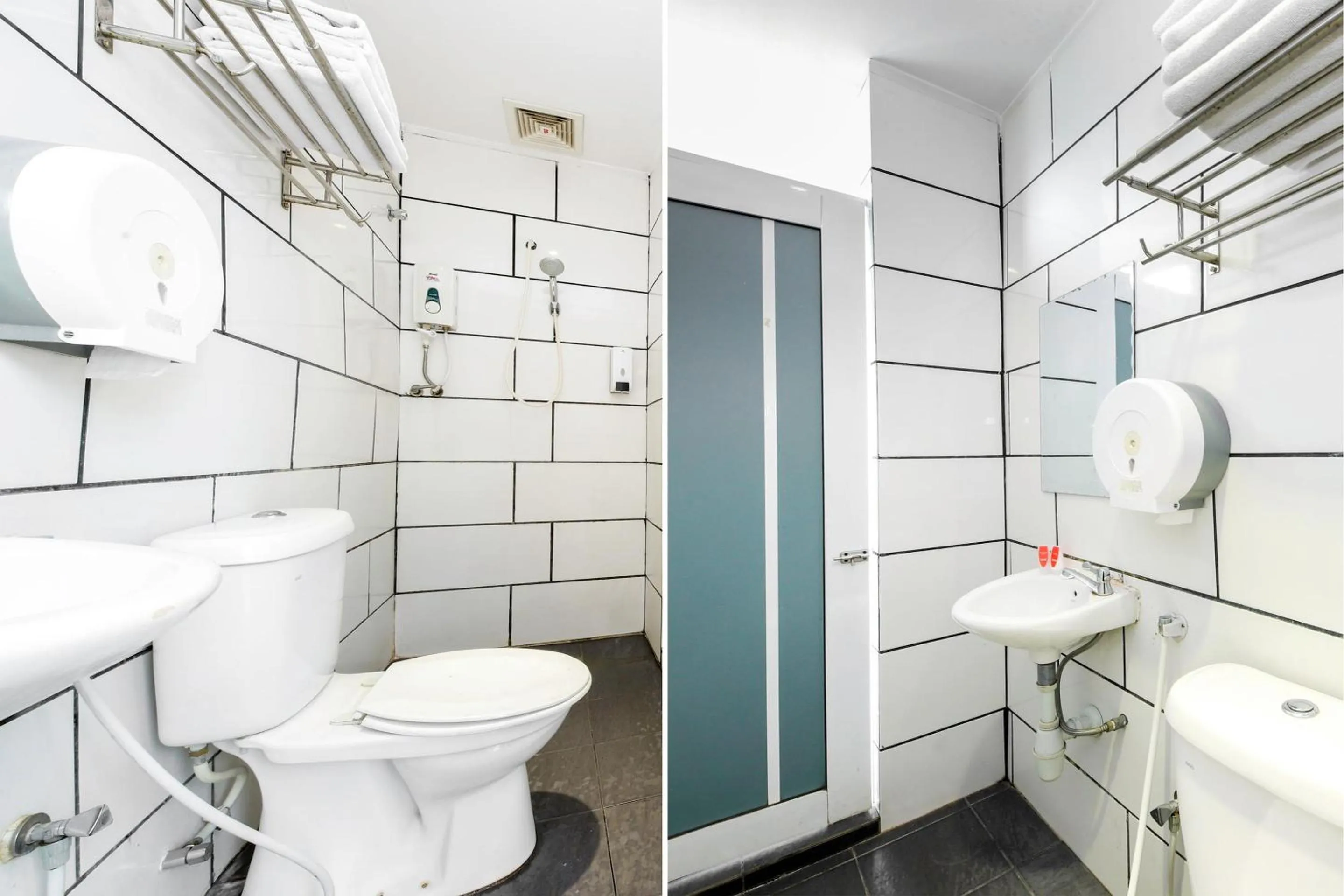 Bathroom in OYO 479 The Green Hotel