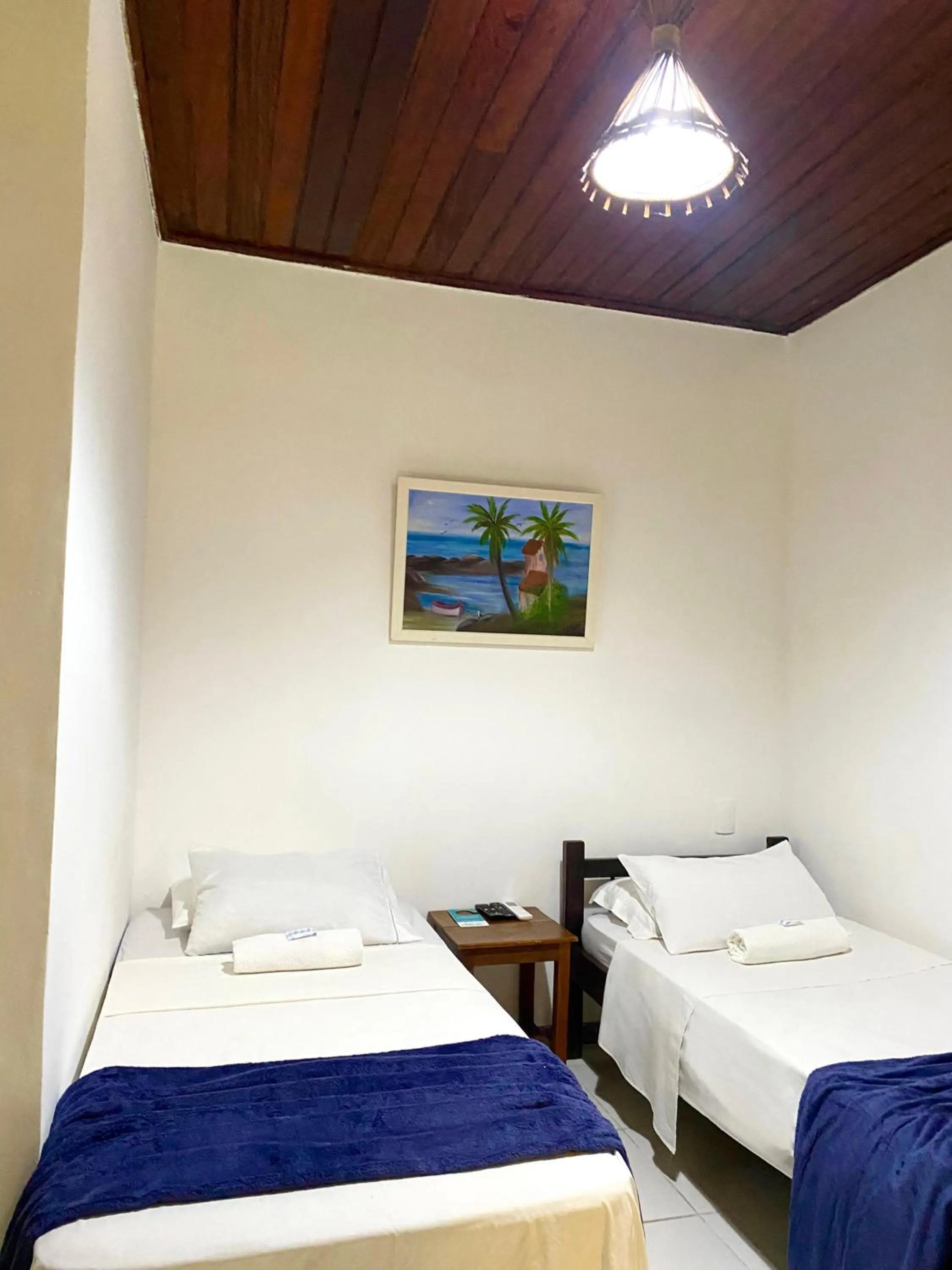 Bed in Pousada Arraial Lua Crescente