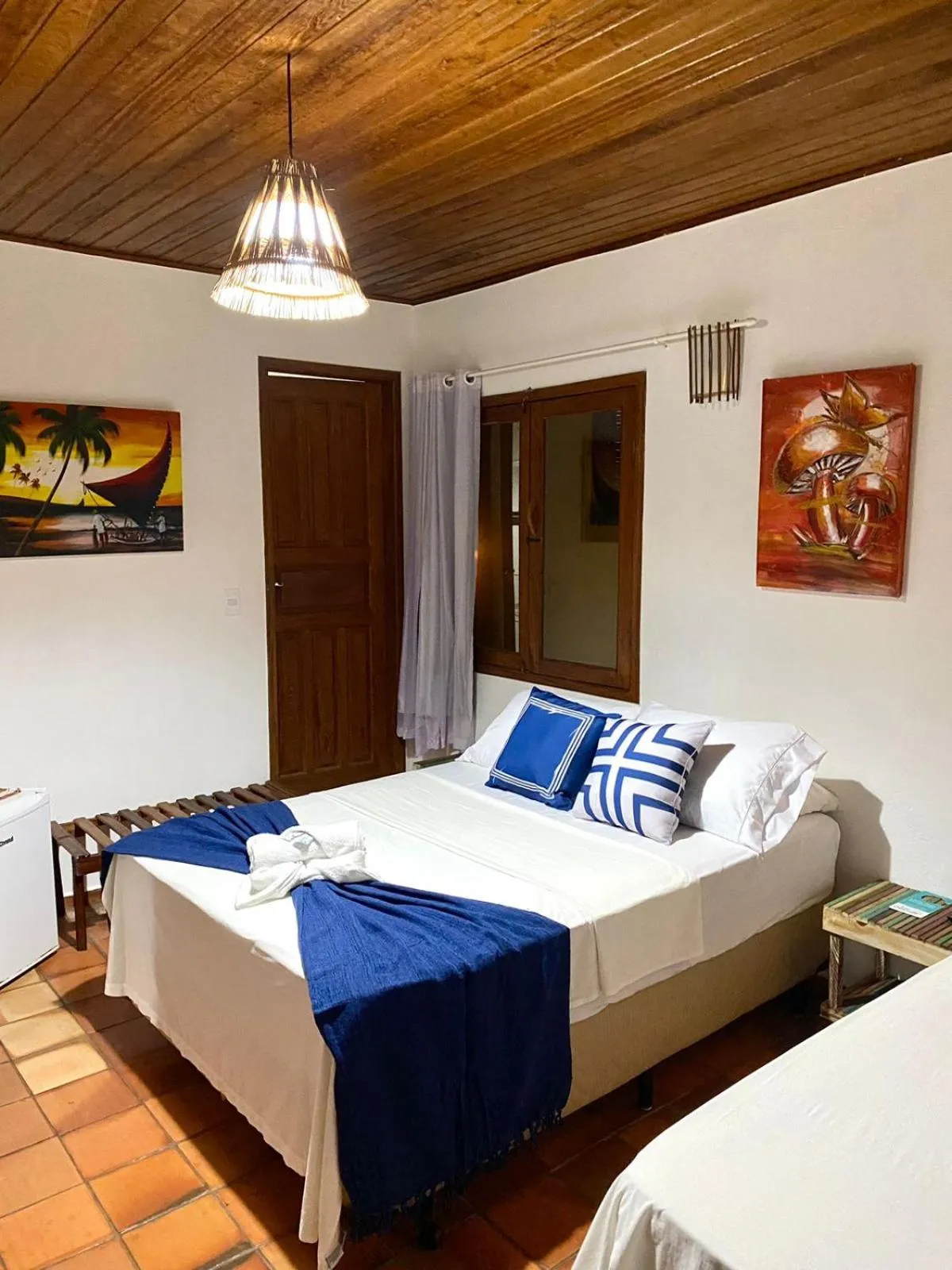 Bed in Pousada Arraial Lua Crescente