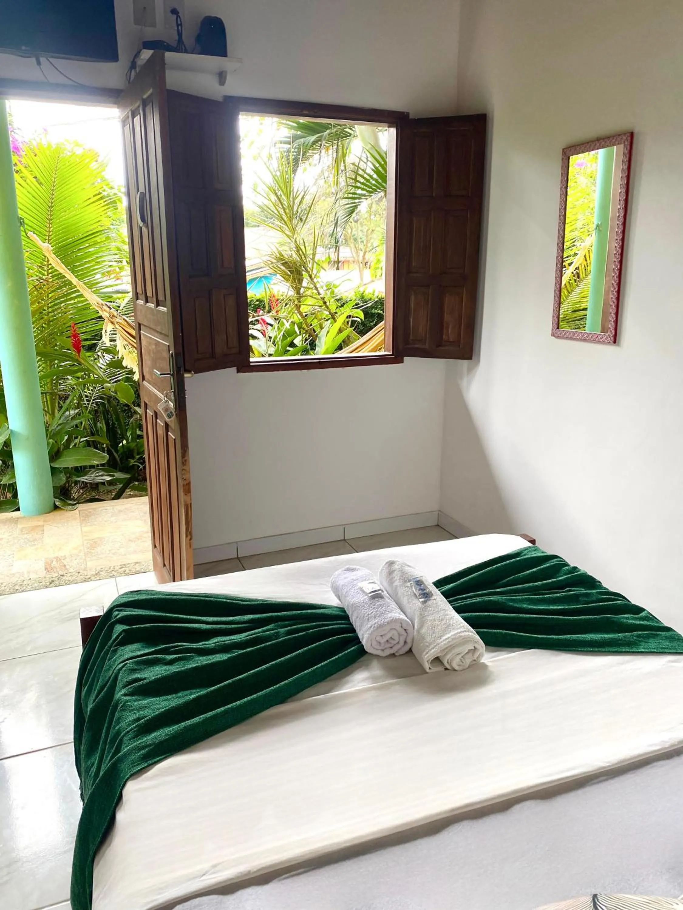 Bed in Pousada Arraial Lua Crescente