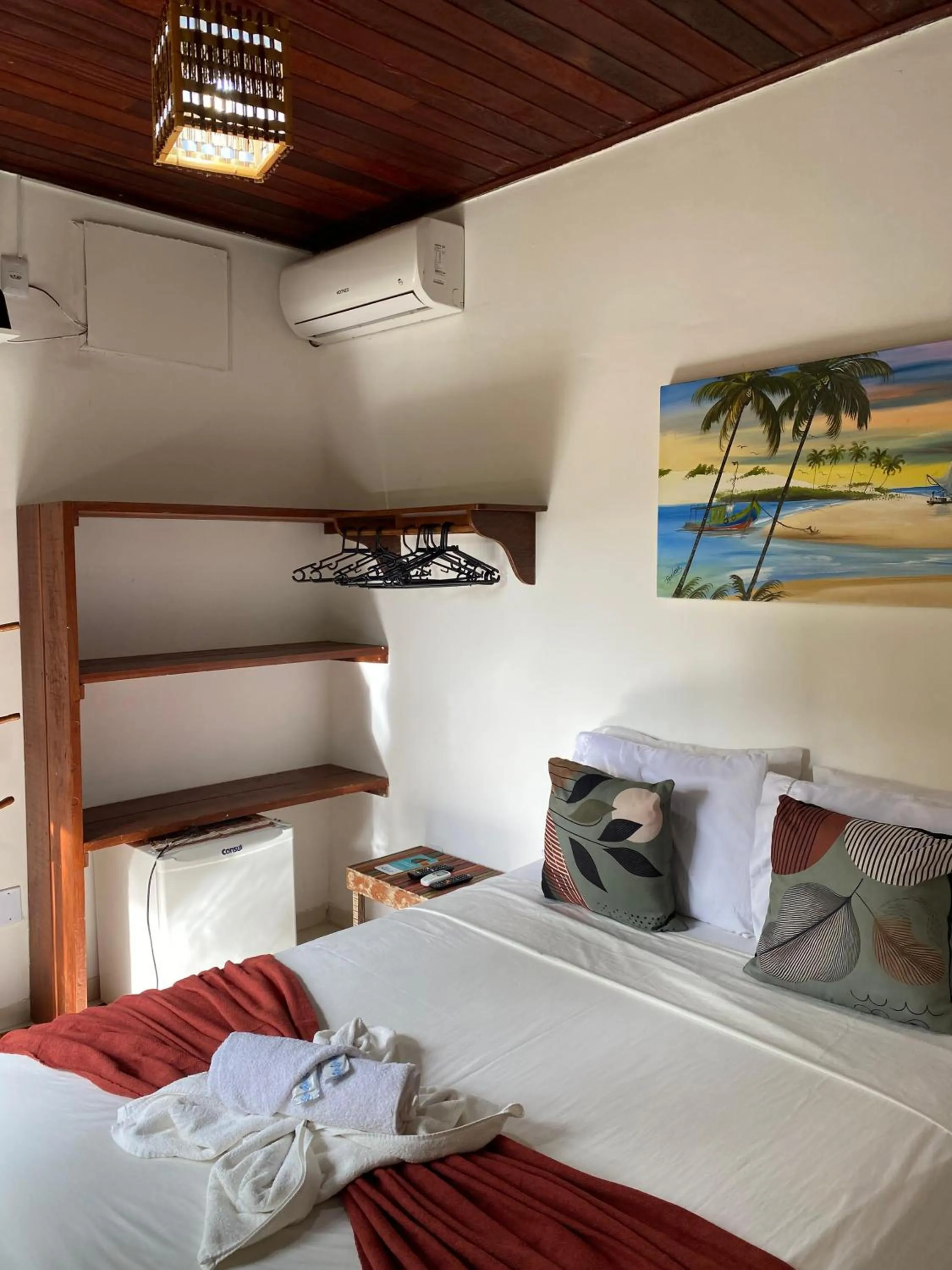 Bed in Pousada Arraial Lua Crescente