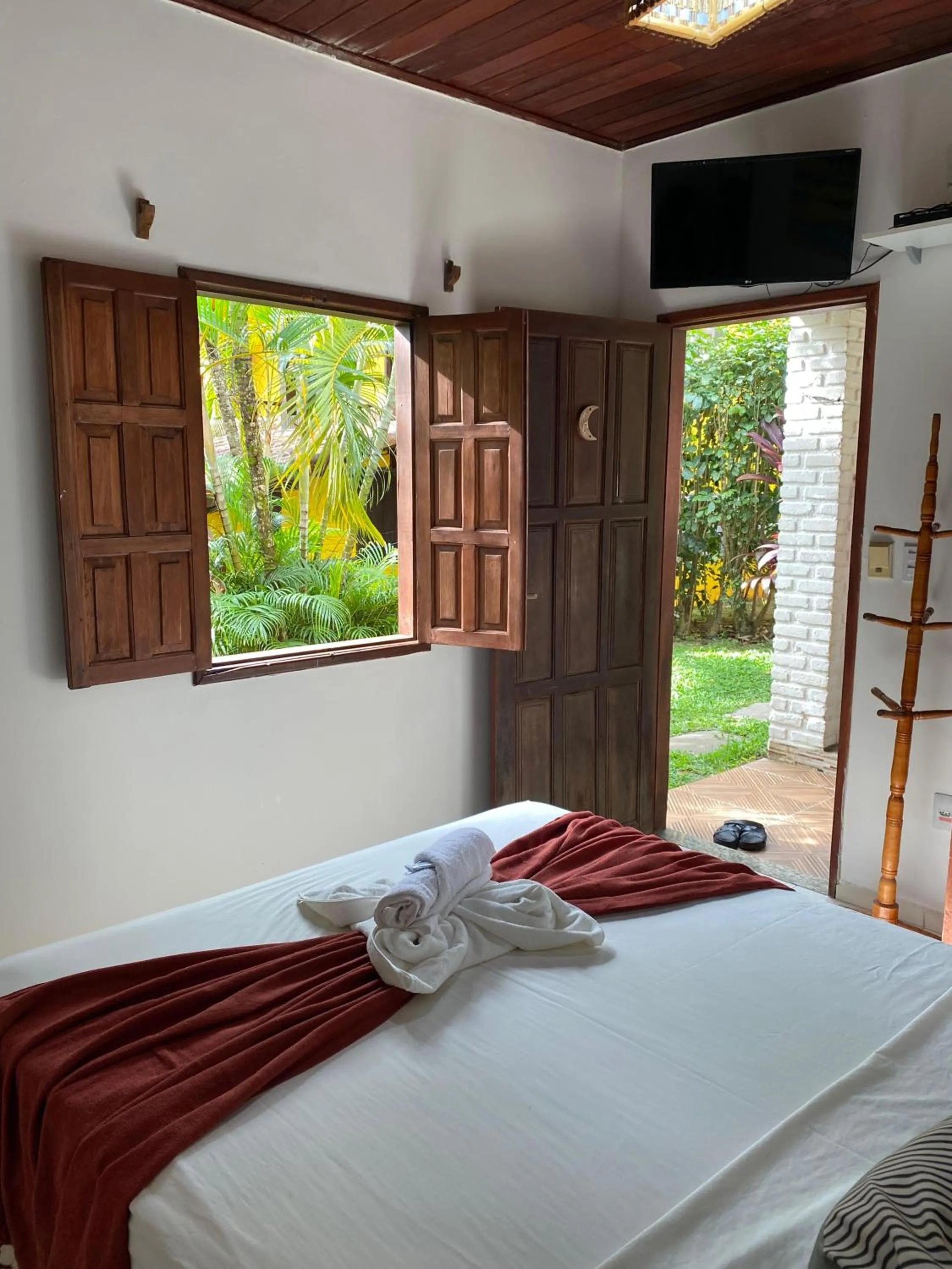 Bed in Pousada Arraial Lua Crescente