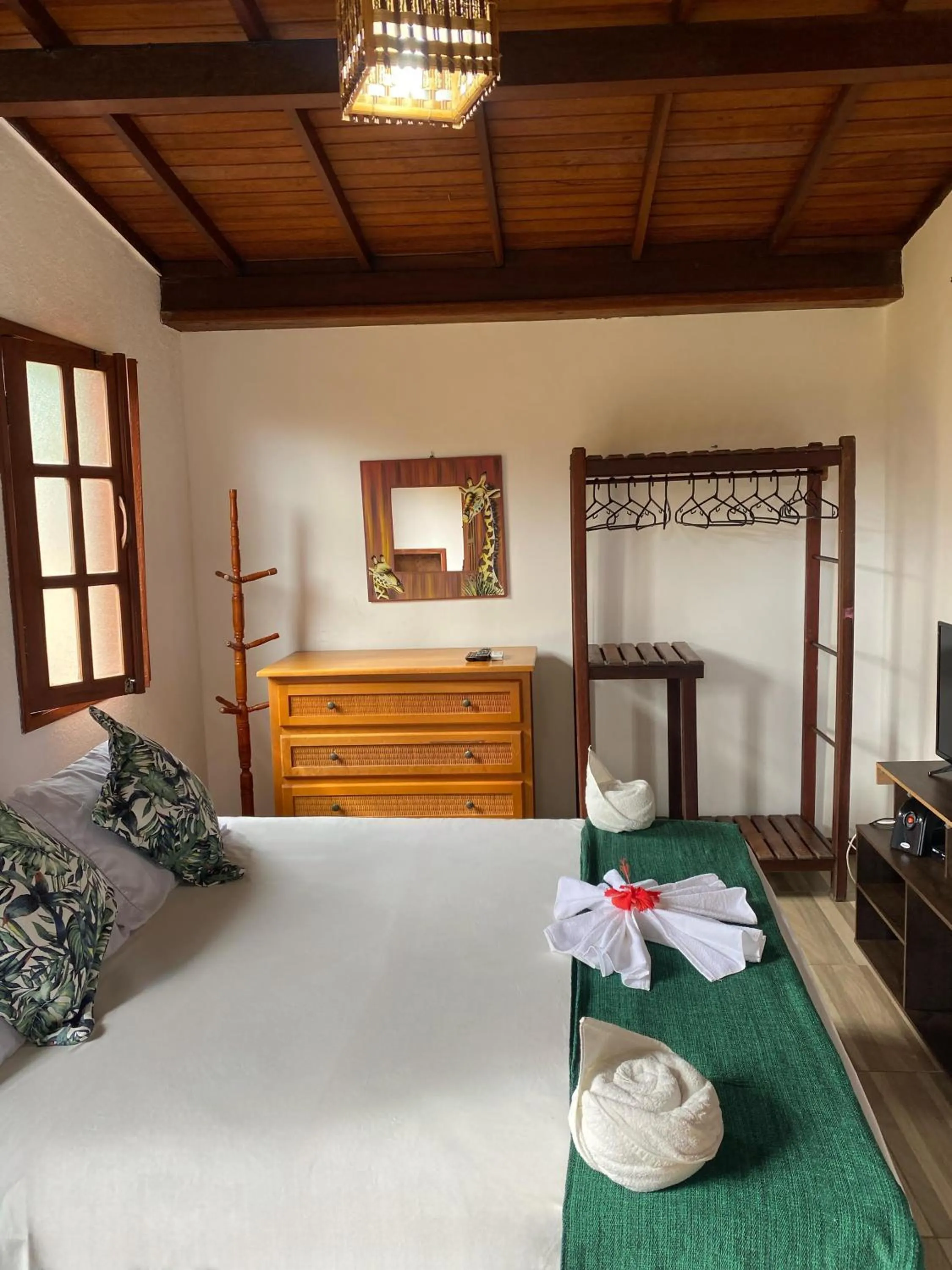 Bed in Pousada Arraial Lua Crescente