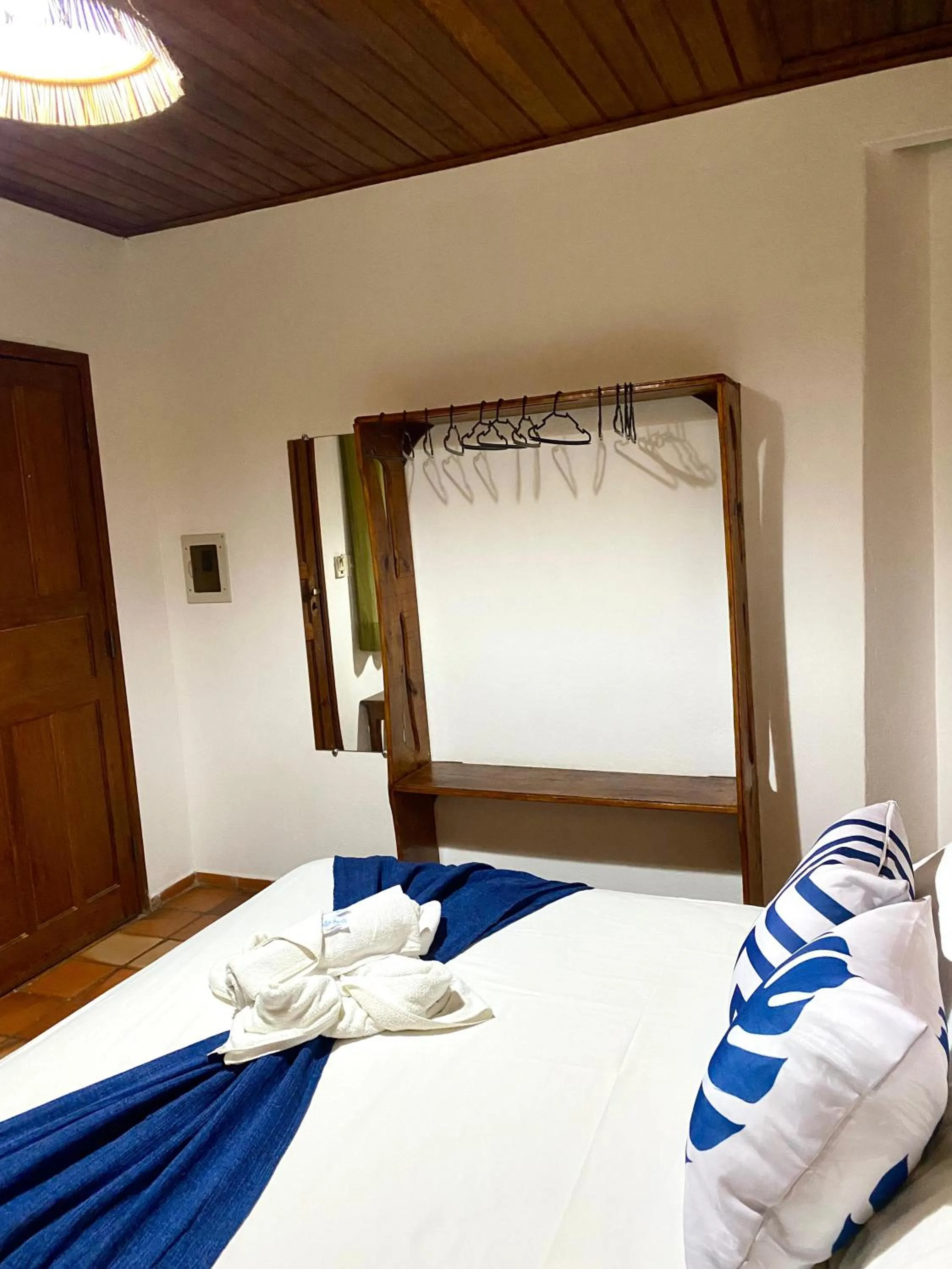 Bed in Pousada Arraial Lua Crescente