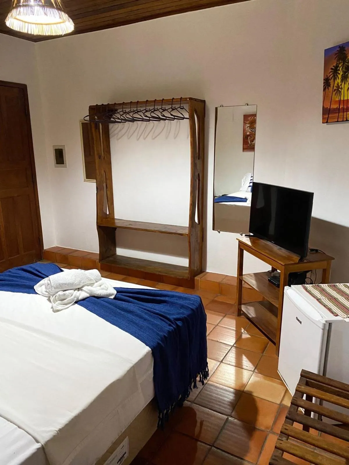 Bed in Pousada Arraial Lua Crescente