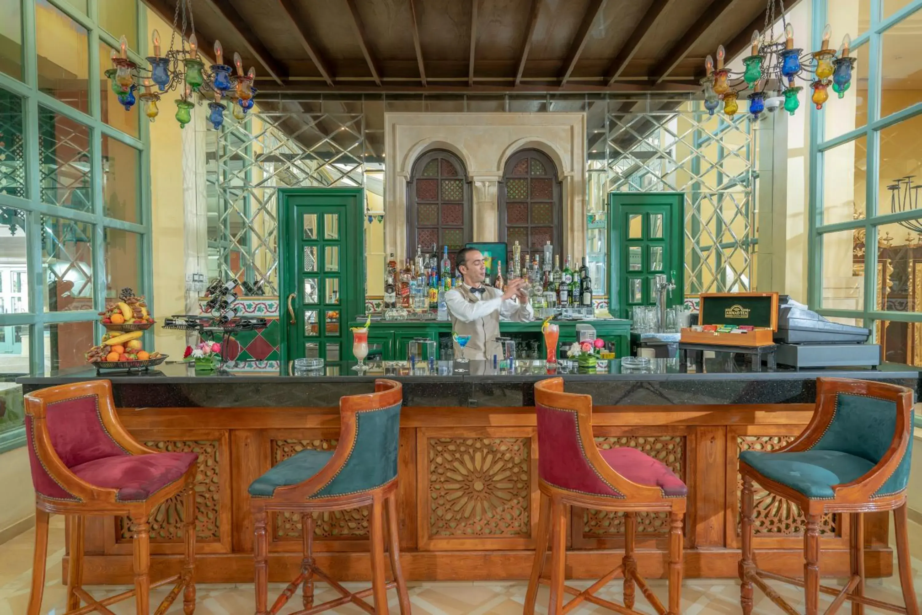 Lounge or bar in Carthage Thalasso Resort Lounge or bar in Carthage Thalasso Resort