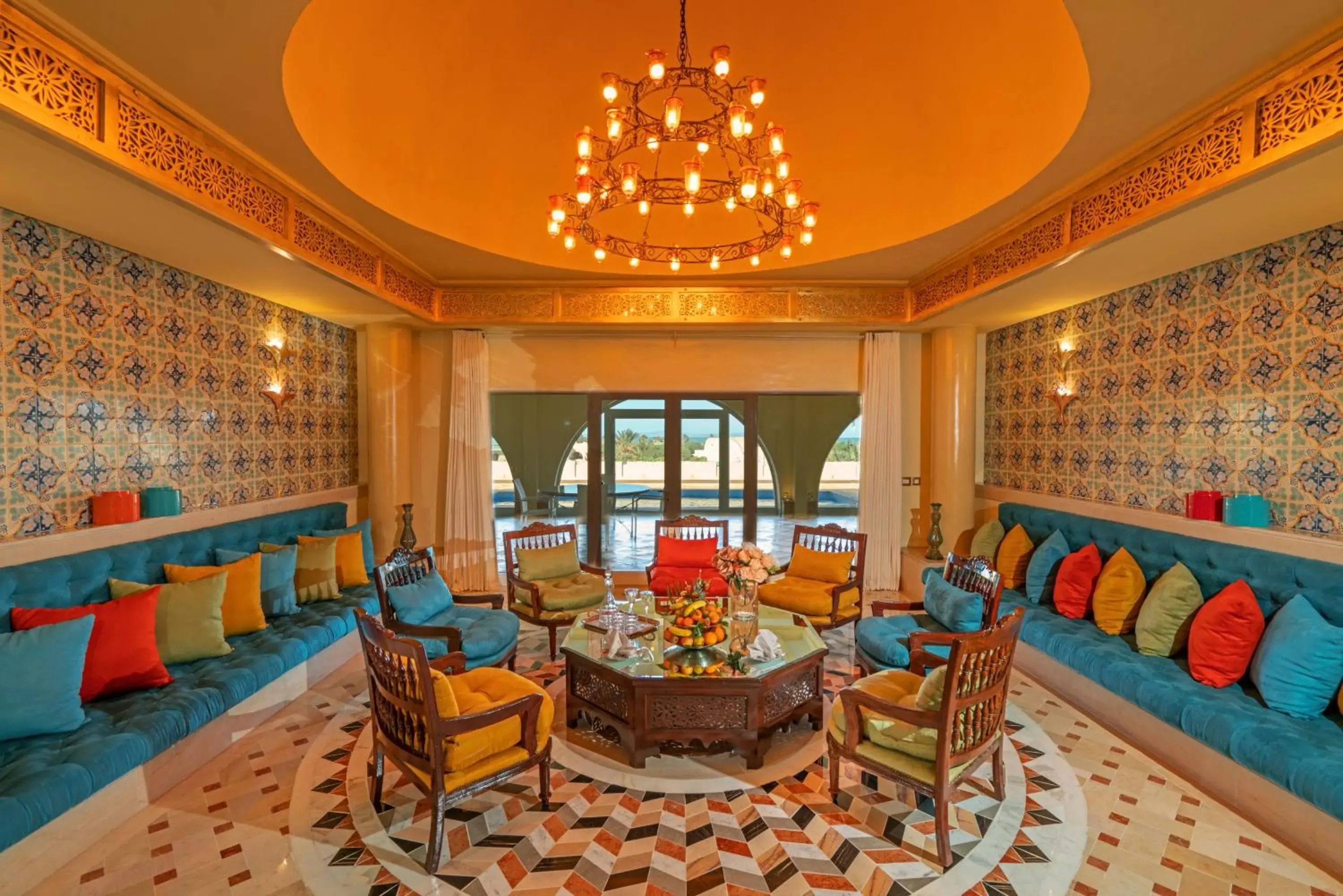 Lounge or bar in Carthage Thalasso Resort Lounge or bar in Carthage Thalasso Resort
