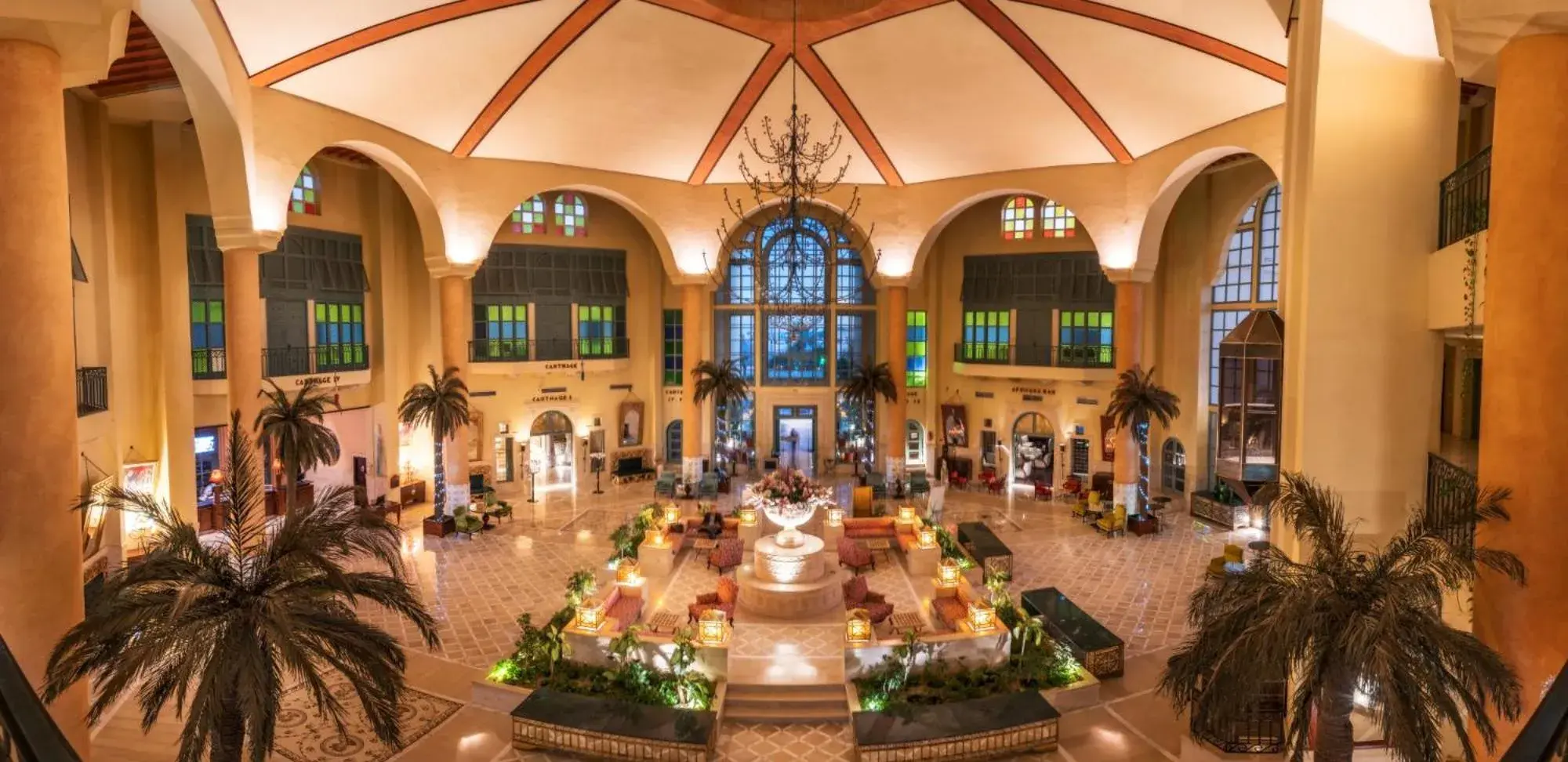 Lobby or reception in Carthage Thalasso Resort Lobby or reception in Carthage Thalasso Resort