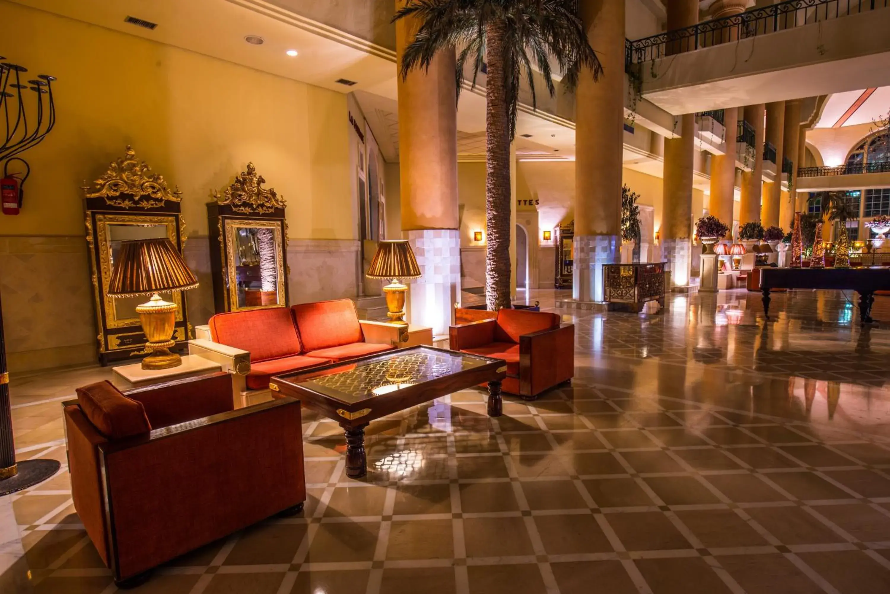 Lobby or reception in Carthage Thalasso Resort Lobby or reception in Carthage Thalasso Resort