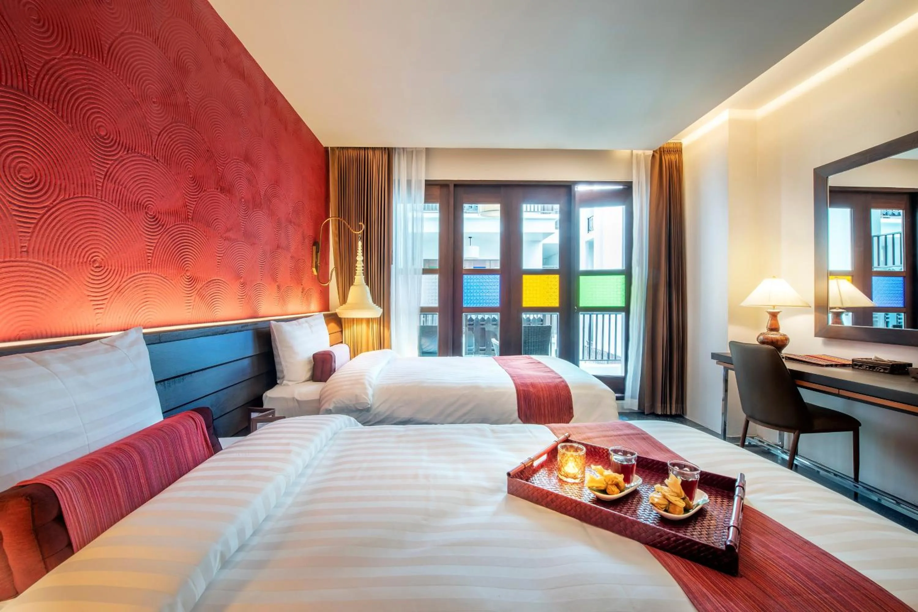 Bedroom, Bed in Monkham Village Hat Yai