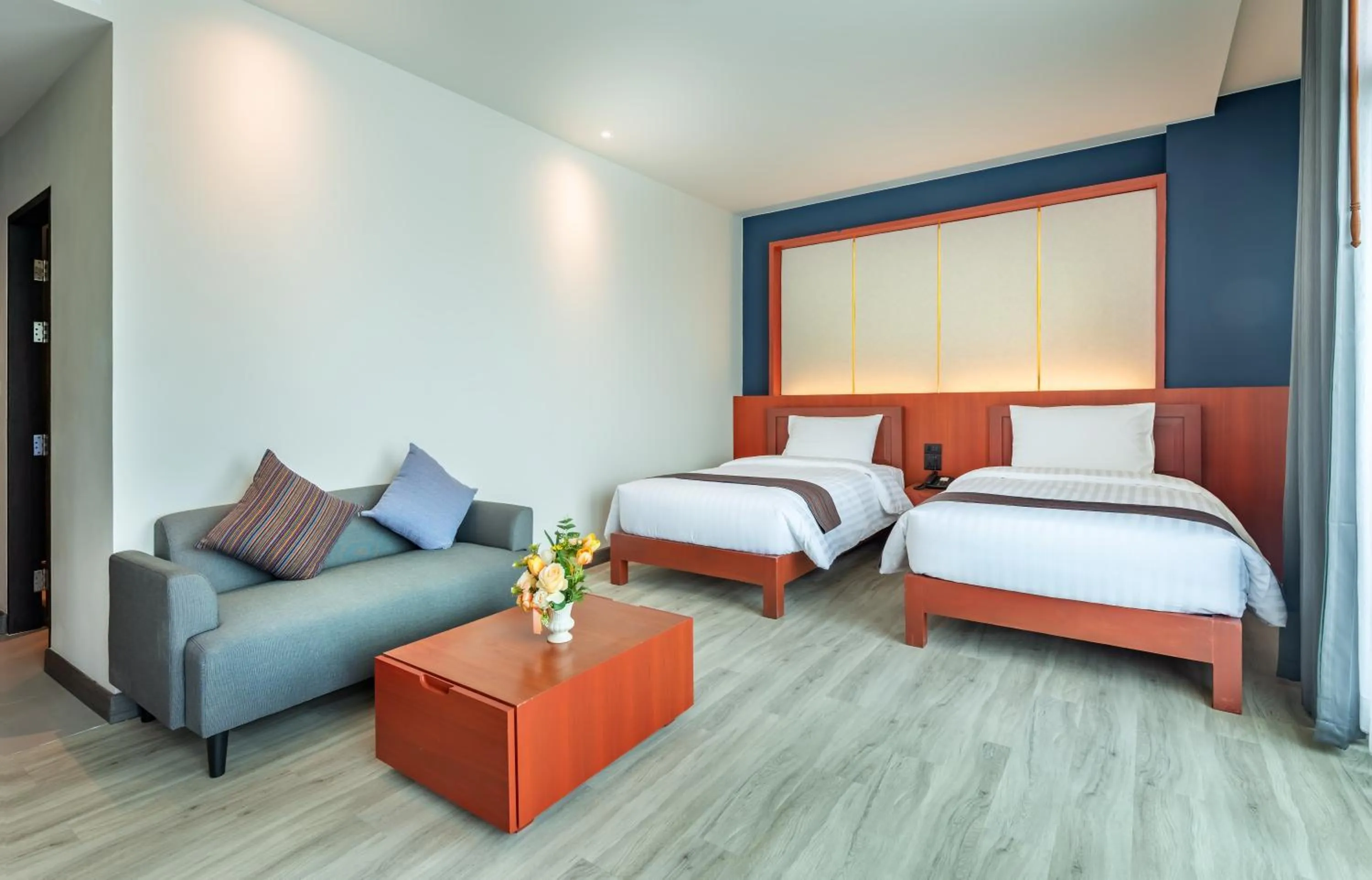 Bedroom, Bed in Monkham Village Hat Yai