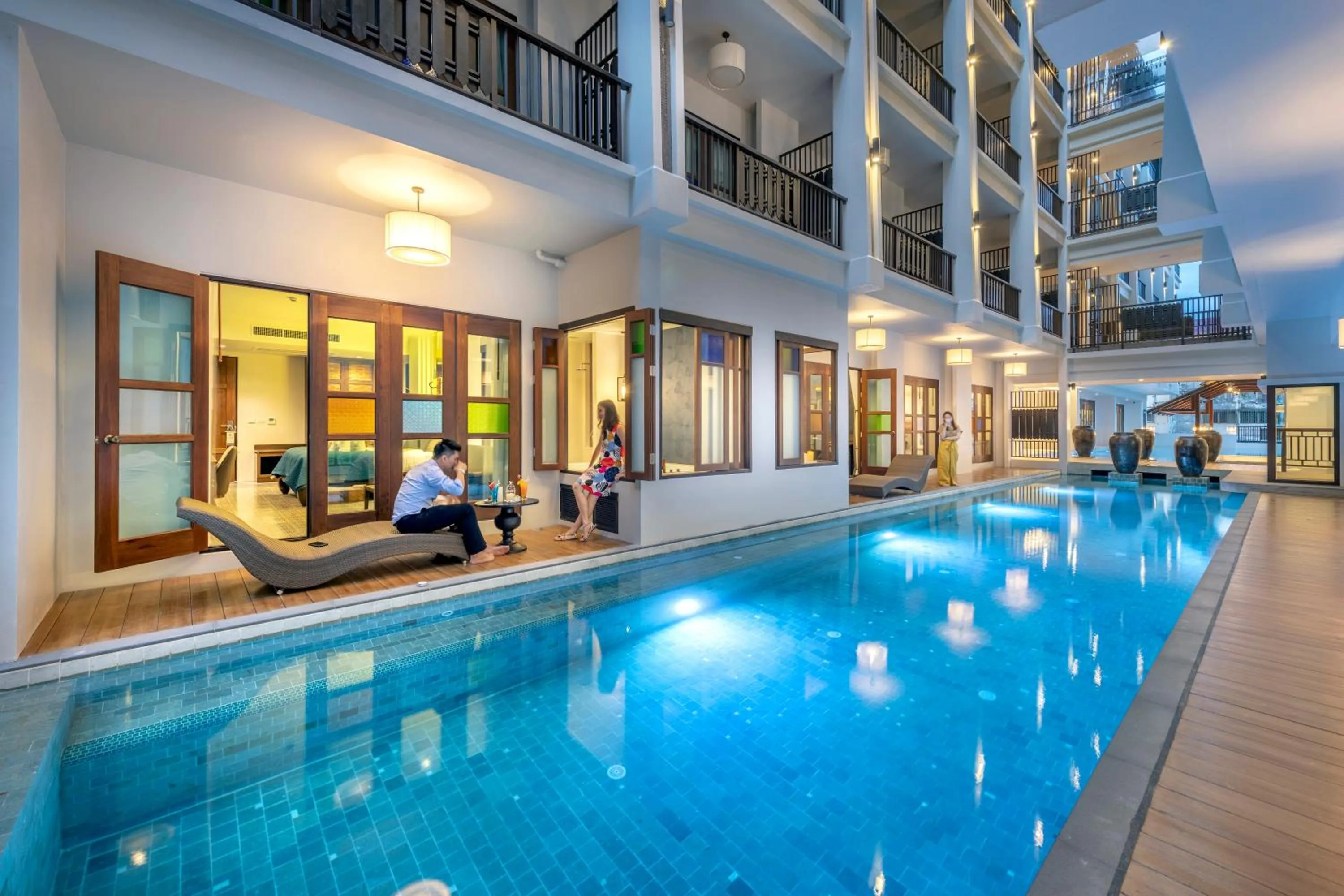 Balcony/Terrace in Monkham Village Hat Yai