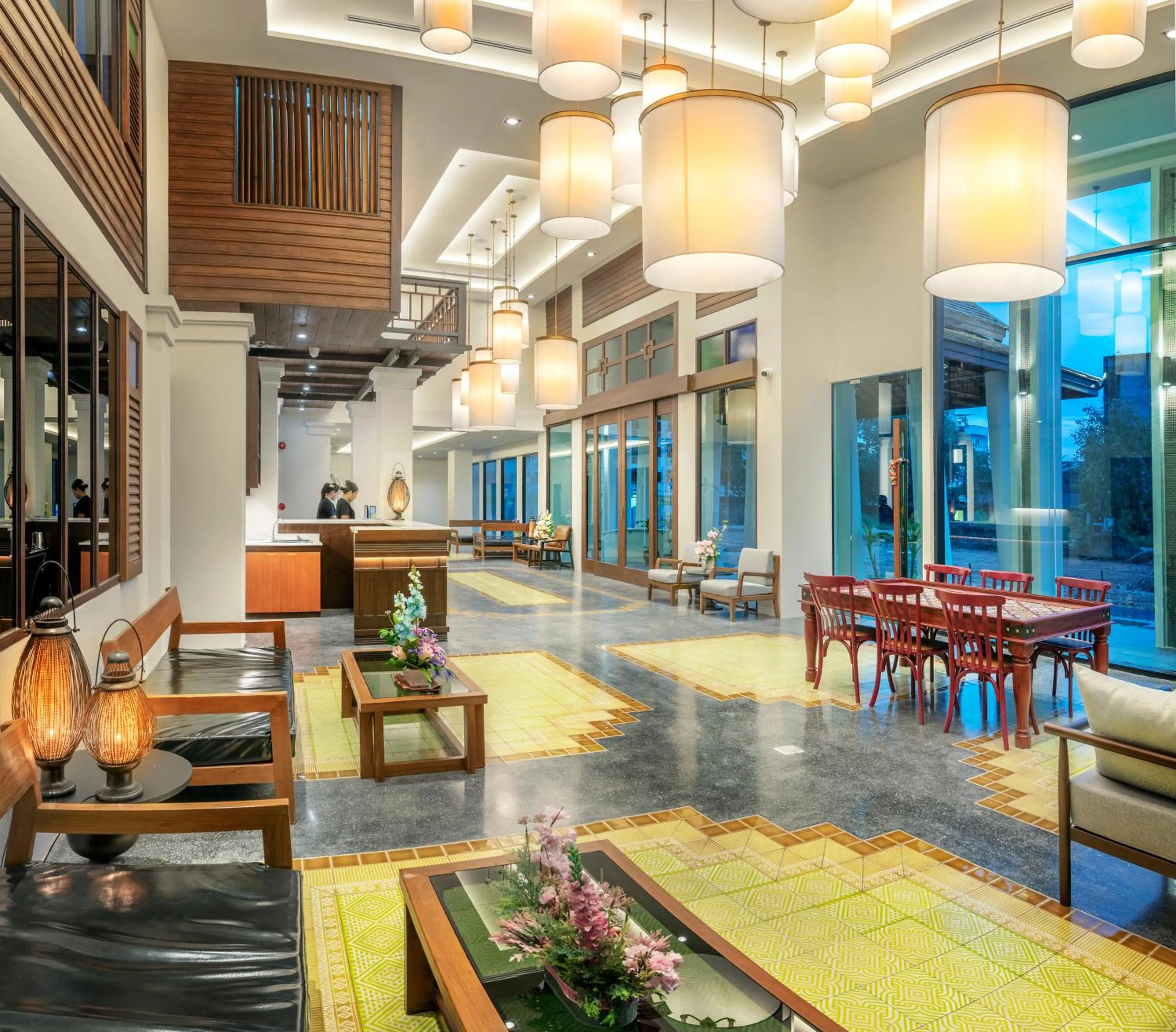 Lobby or reception in Monkham Village Hat Yai