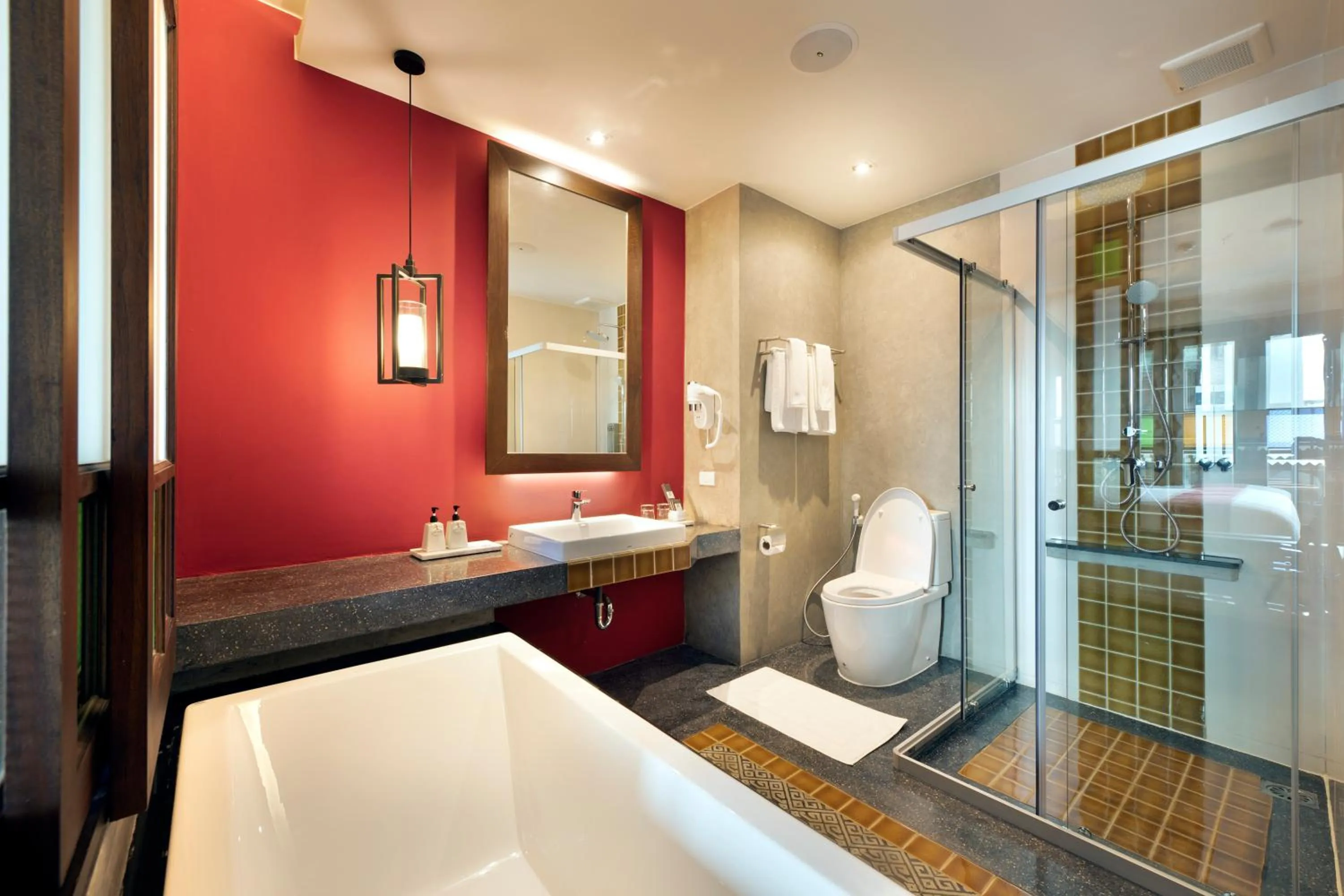 Bathroom in Monkham Village Hat Yai