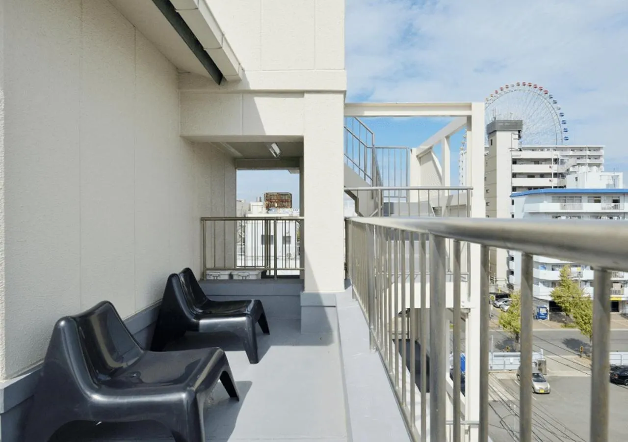 Balcony/Terrace in KIKU'S Room