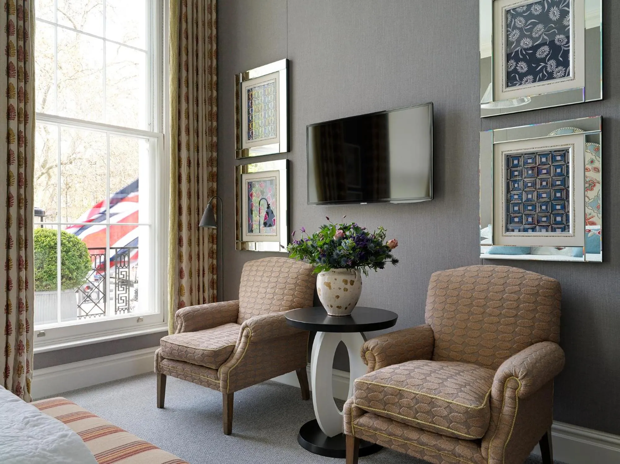 Bedroom in Dorset Square Hotel, Firmdale Hotels